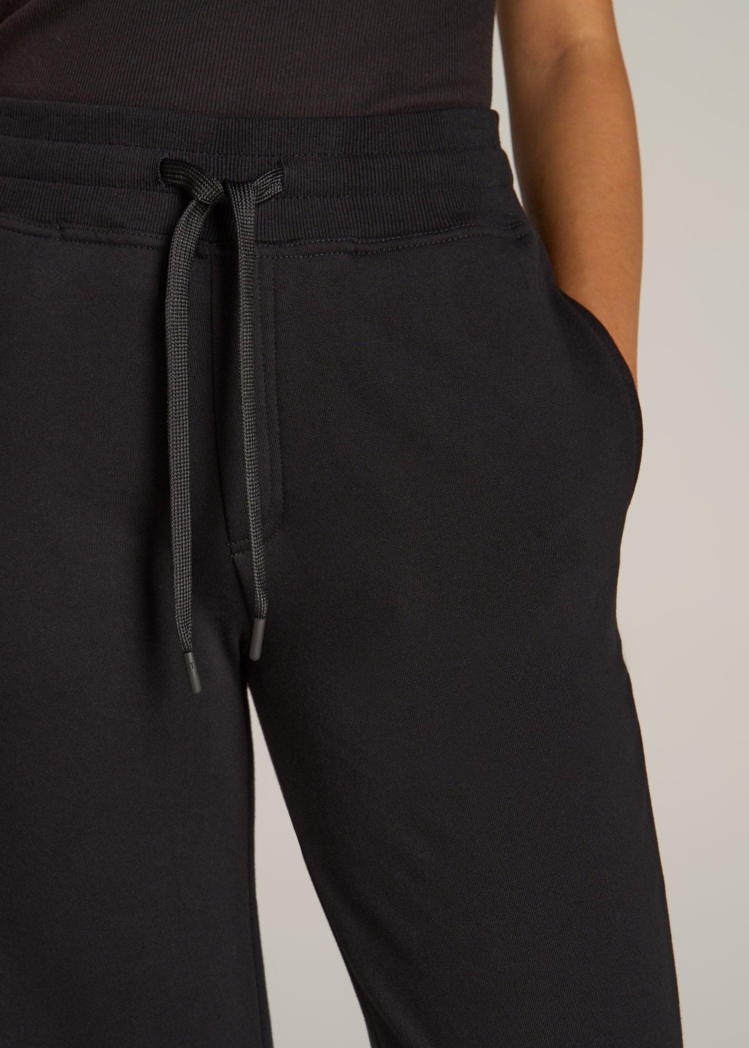 Wearever Fleece Open-Bottom Sweatpants for Tall Women in Grey Mix Female Product Image