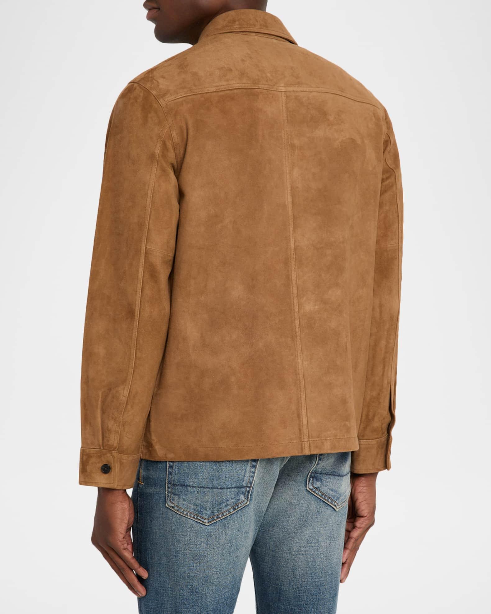 Men's Suede Overshirt Product Image