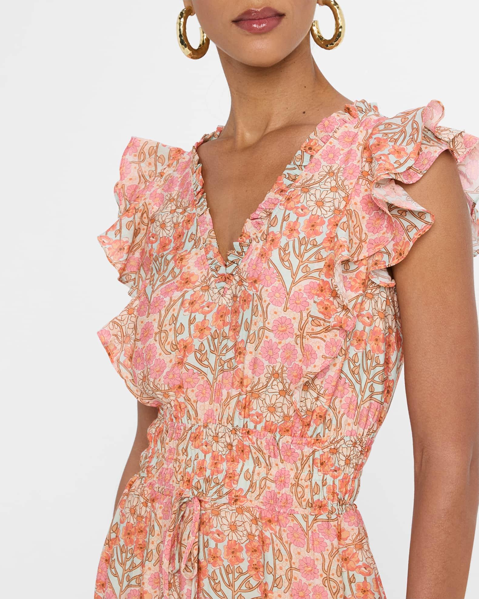 Muriel Floral Mini Dress Product Image