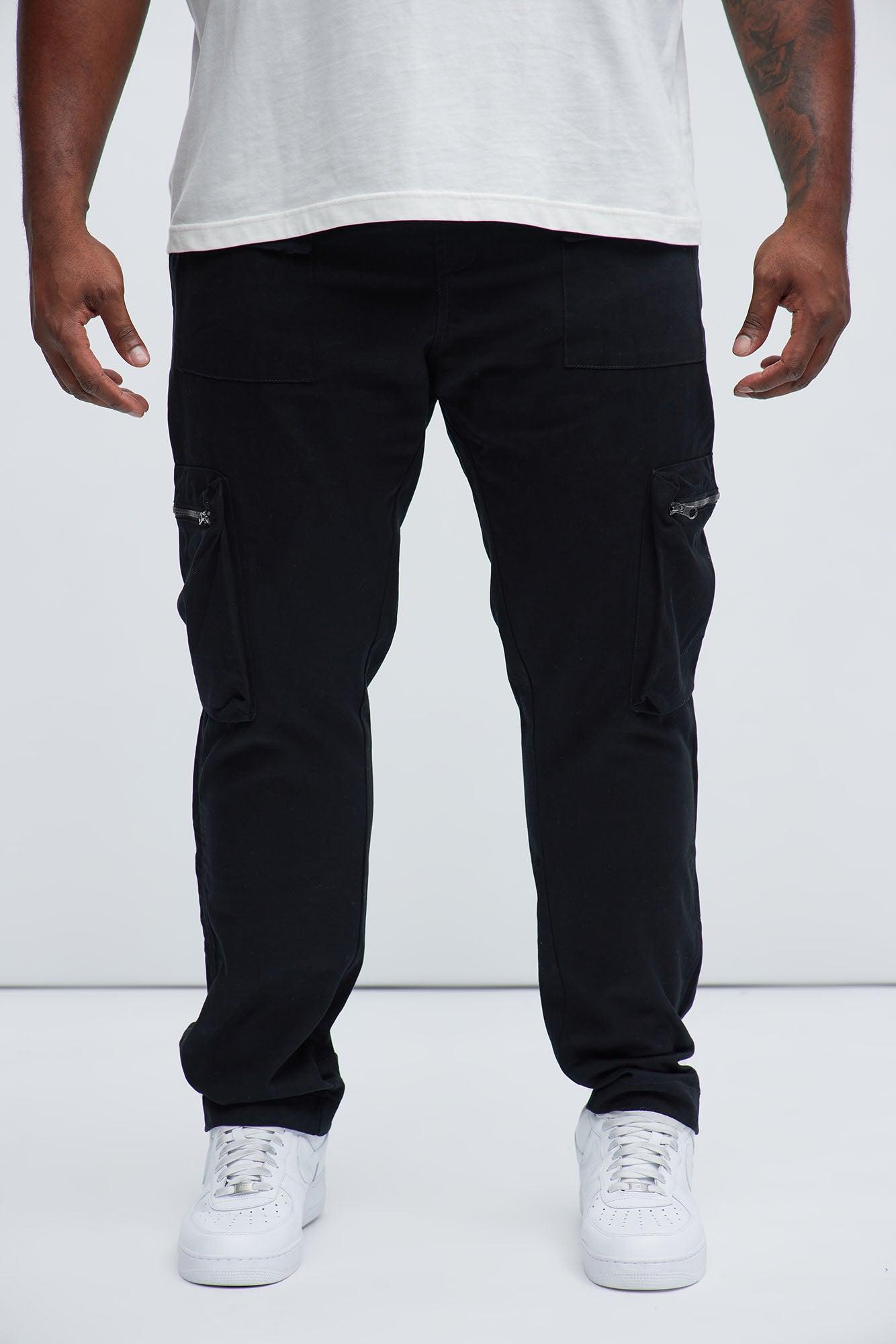 Don't Snap At Me Slim Cargo Pants - Black Product Image