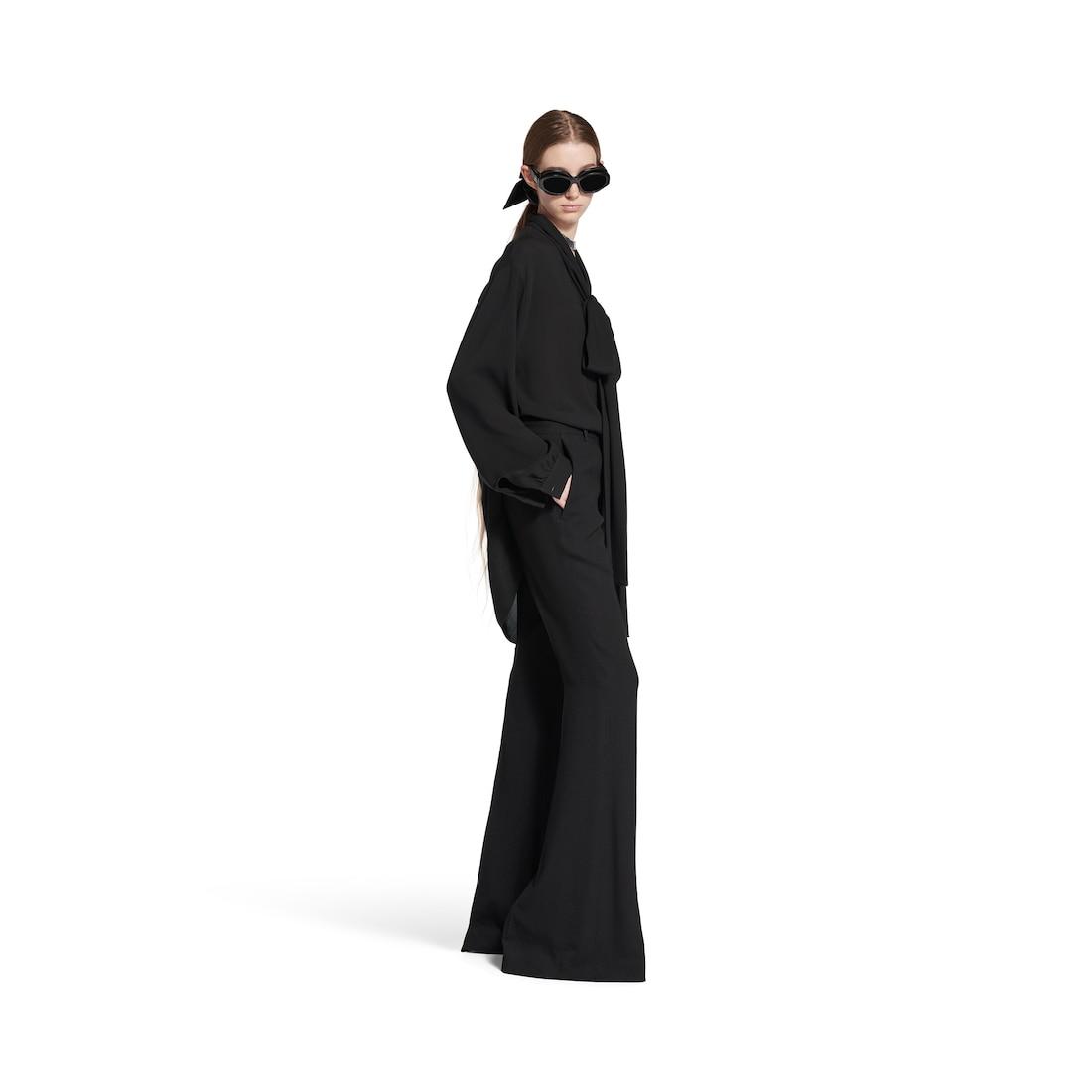 Women's Flared Pants in Black Product Image