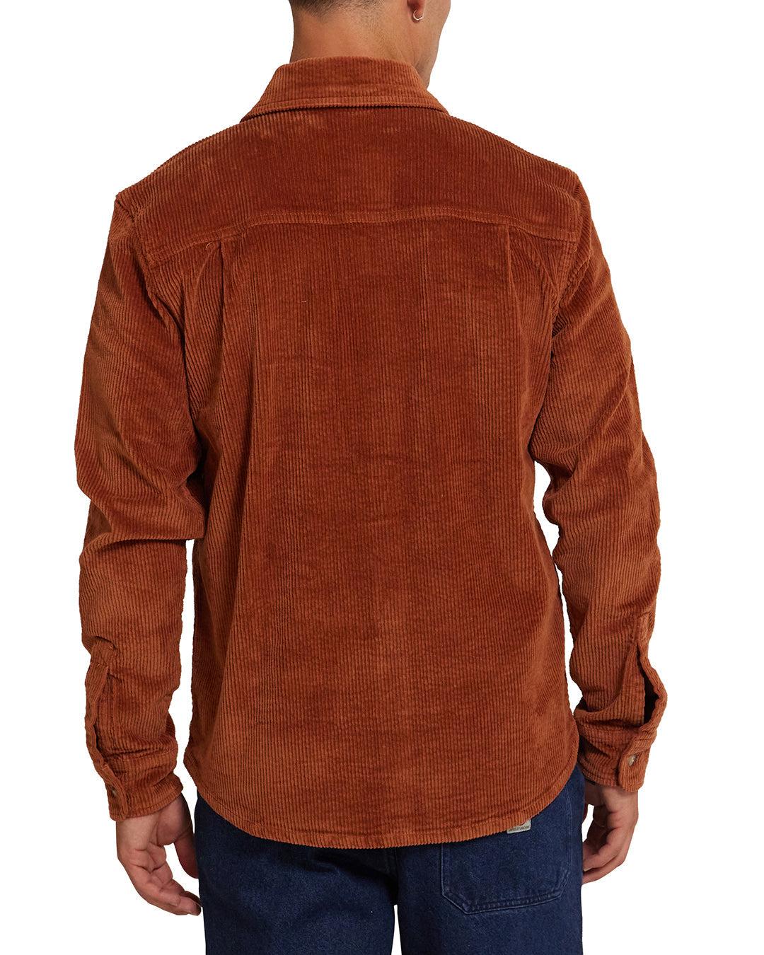 Vacay Cord Shirt - Clay Product Image