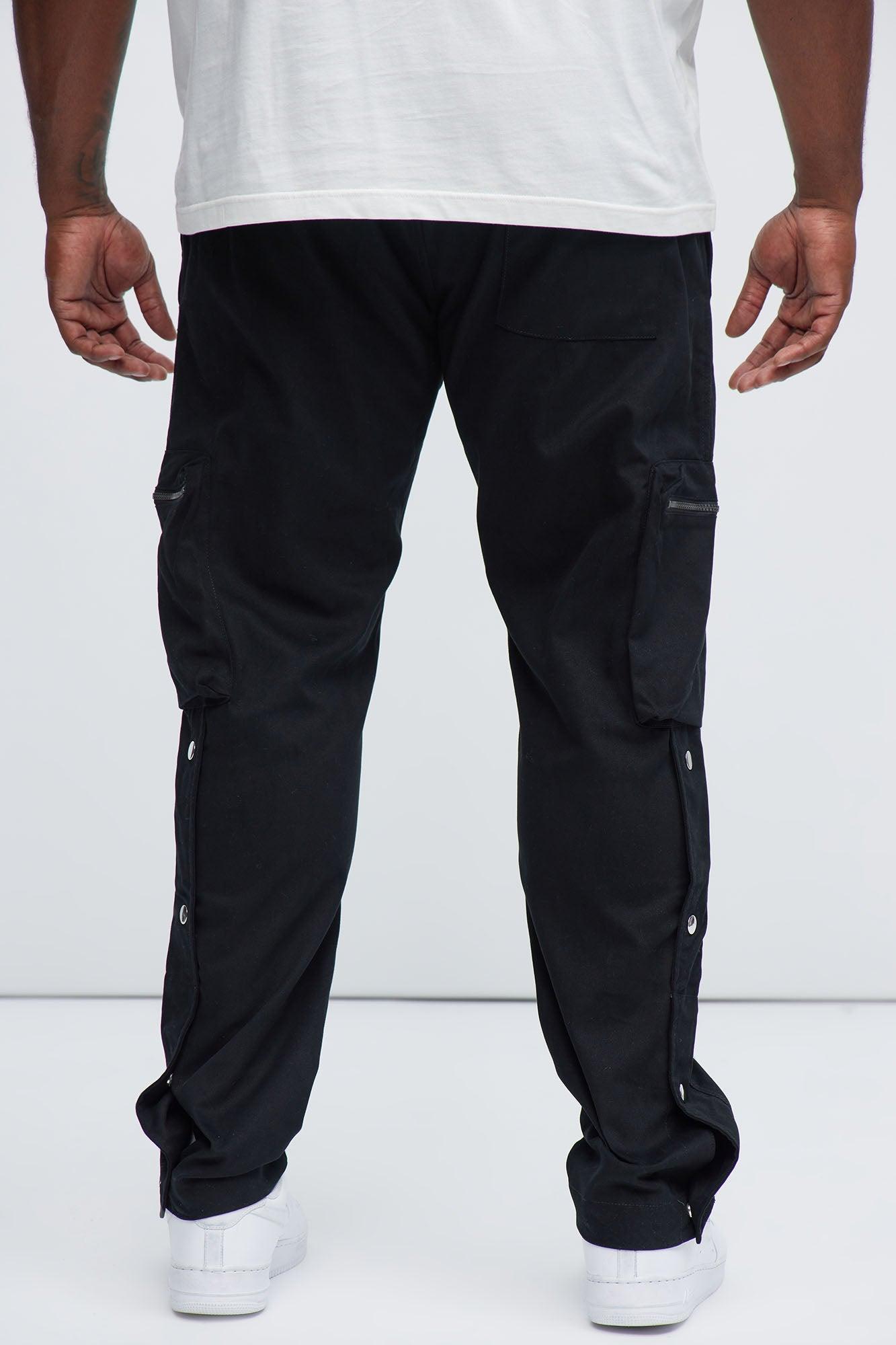 Don't Snap At Me Slim Cargo Pants - Black Product Image
