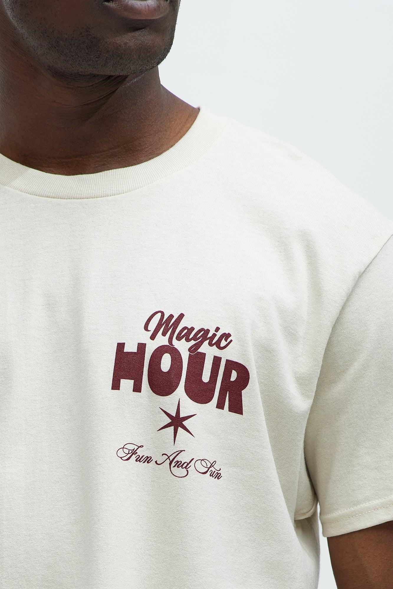 The Magic Hour Short Sleeve Tee - Natural Product Image