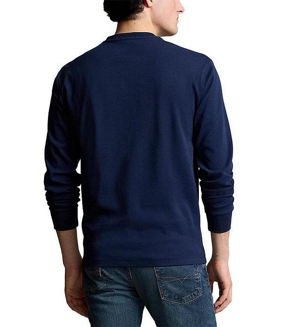 Polo Ralph Lauren Classic-Fit Soft Cotton Long Sleeve T-Shirt Product Image