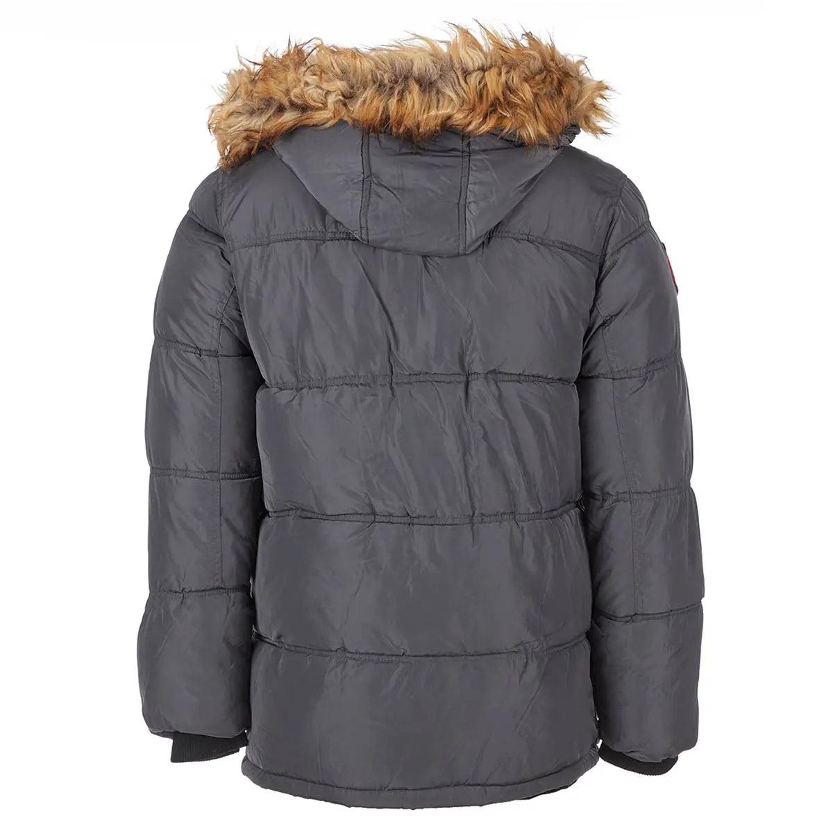 Canada Weather Gear Men's Fur Hooded Puffer Jacket Product Image