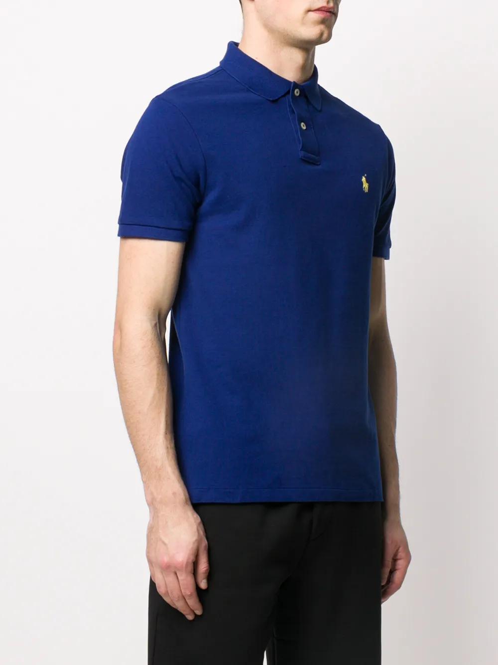 Polo Pony-embroidered polo shirt Product Image