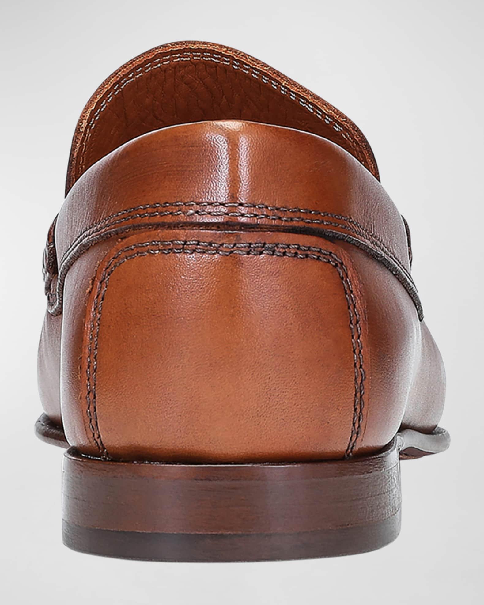 Men's Bit-Strap Leather Loafers Product Image