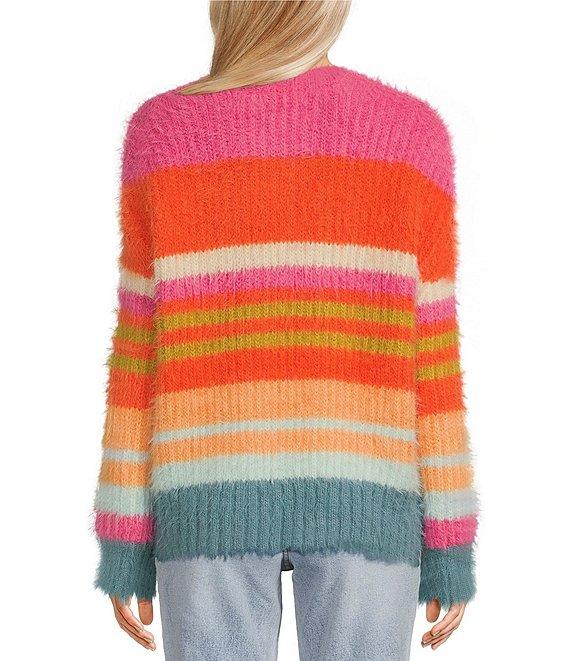 Rip Curl Hibiscus Heat Chunky Stripe Knit Sweater Product Image