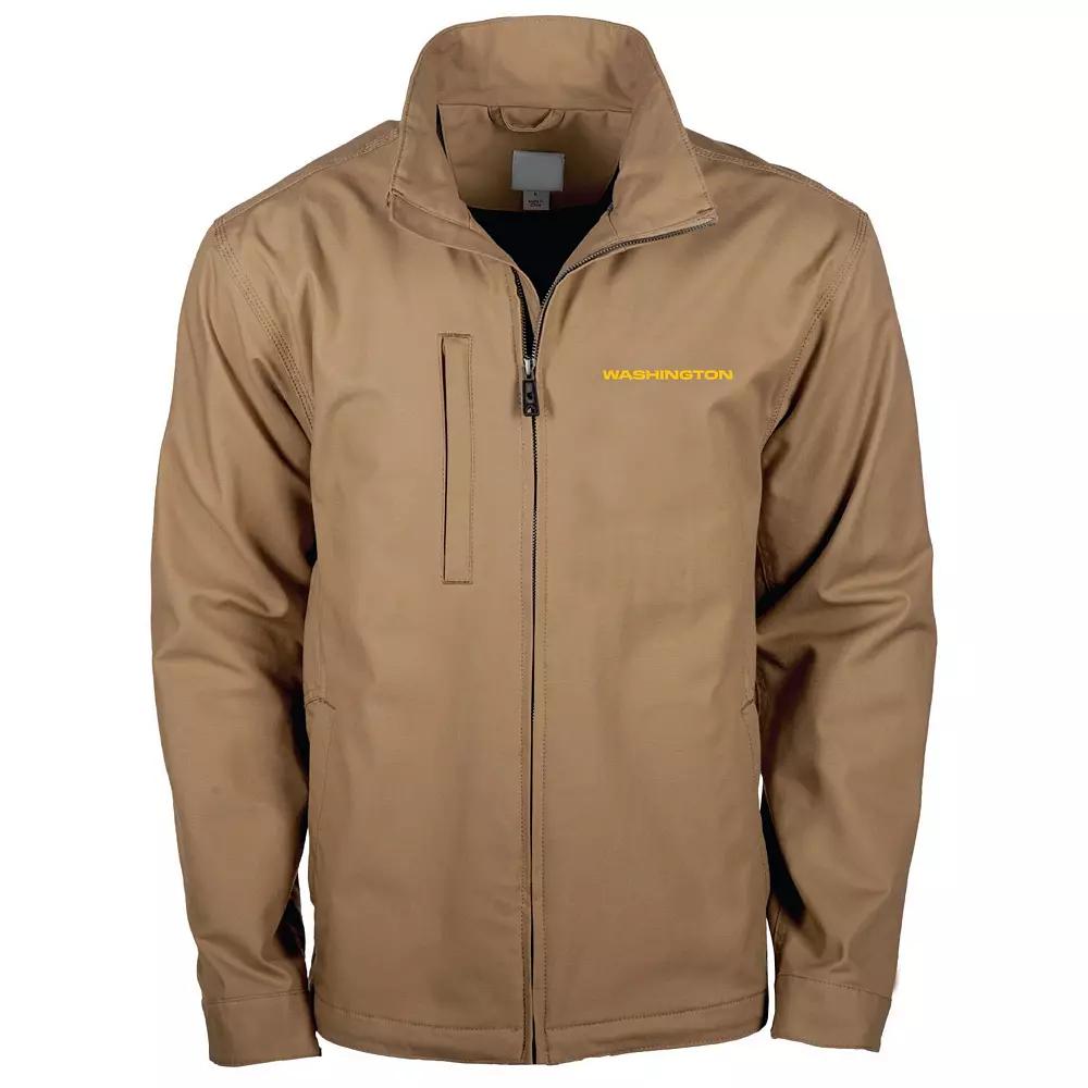 Mens Dunbrooke Tan Buffalo Bills Journey Workwear Tri-Blend Full-Zip Jacket Product Image