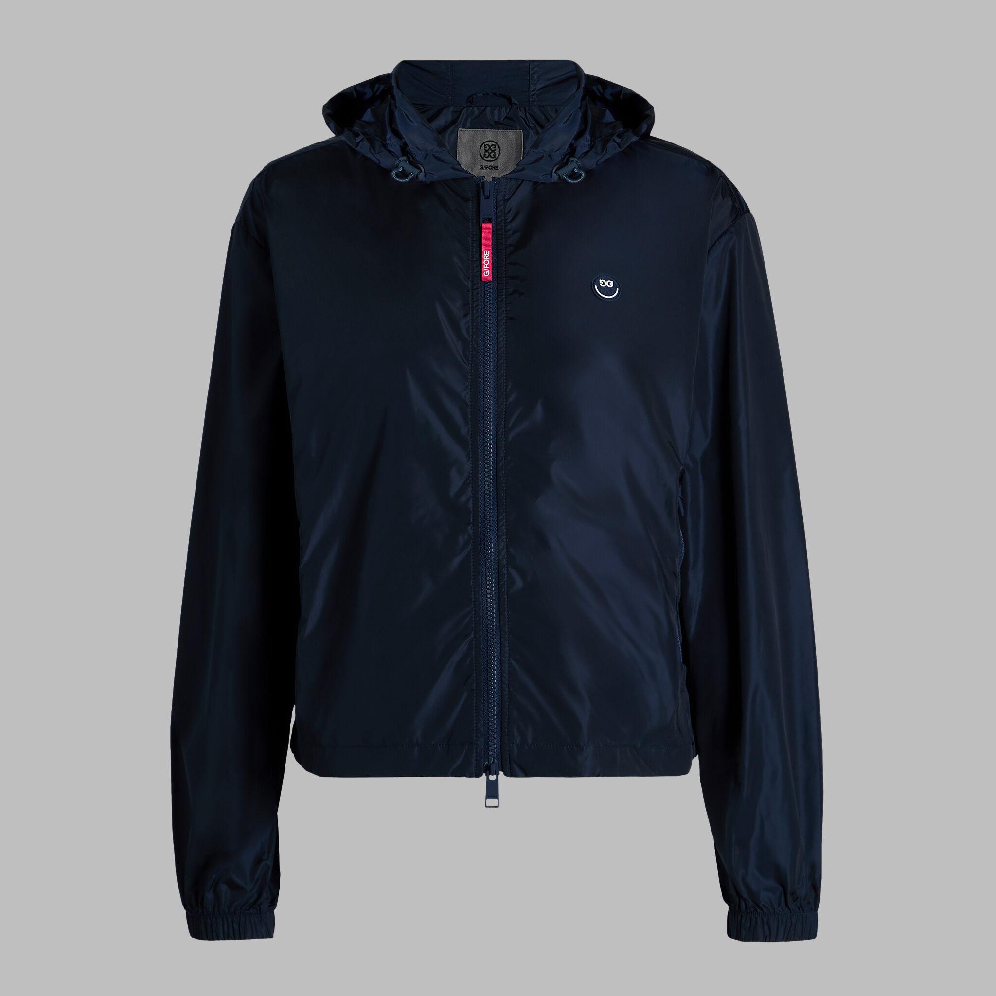FINE NYLON HOODED JACKET Product Image
