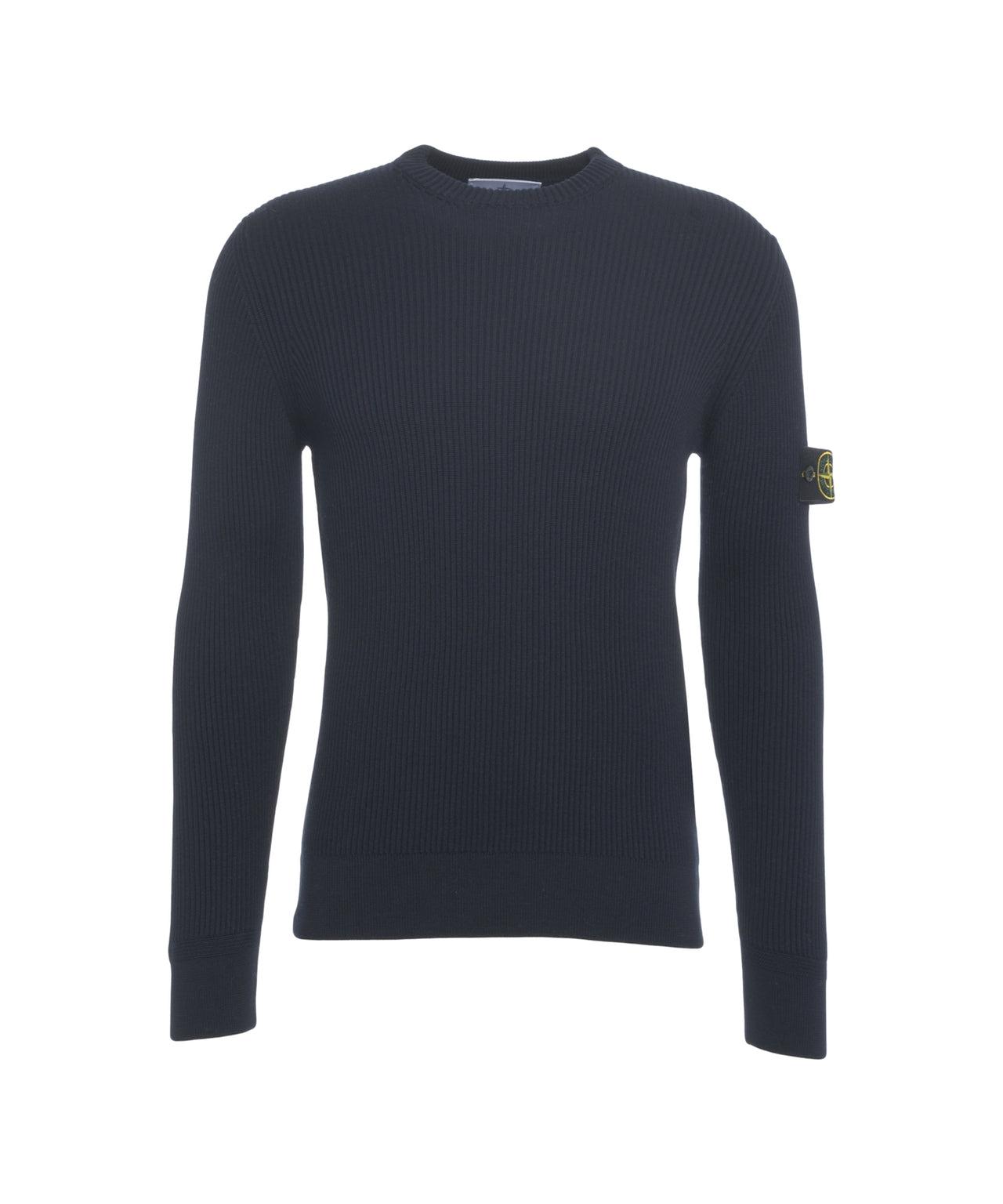Ribbed sweater with logo Product Image