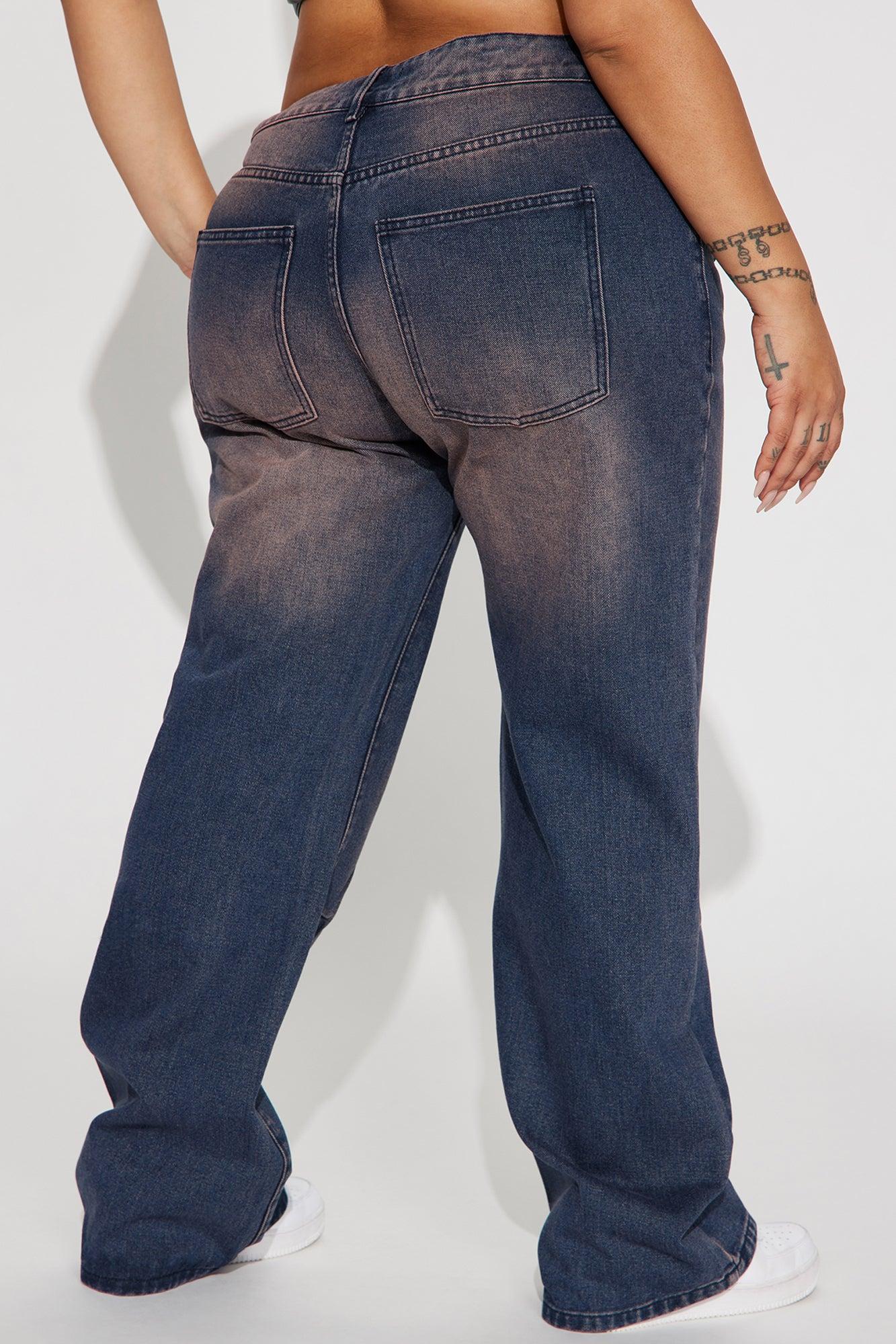 Someone's Delight Baggy Jeans - Purple Product Image