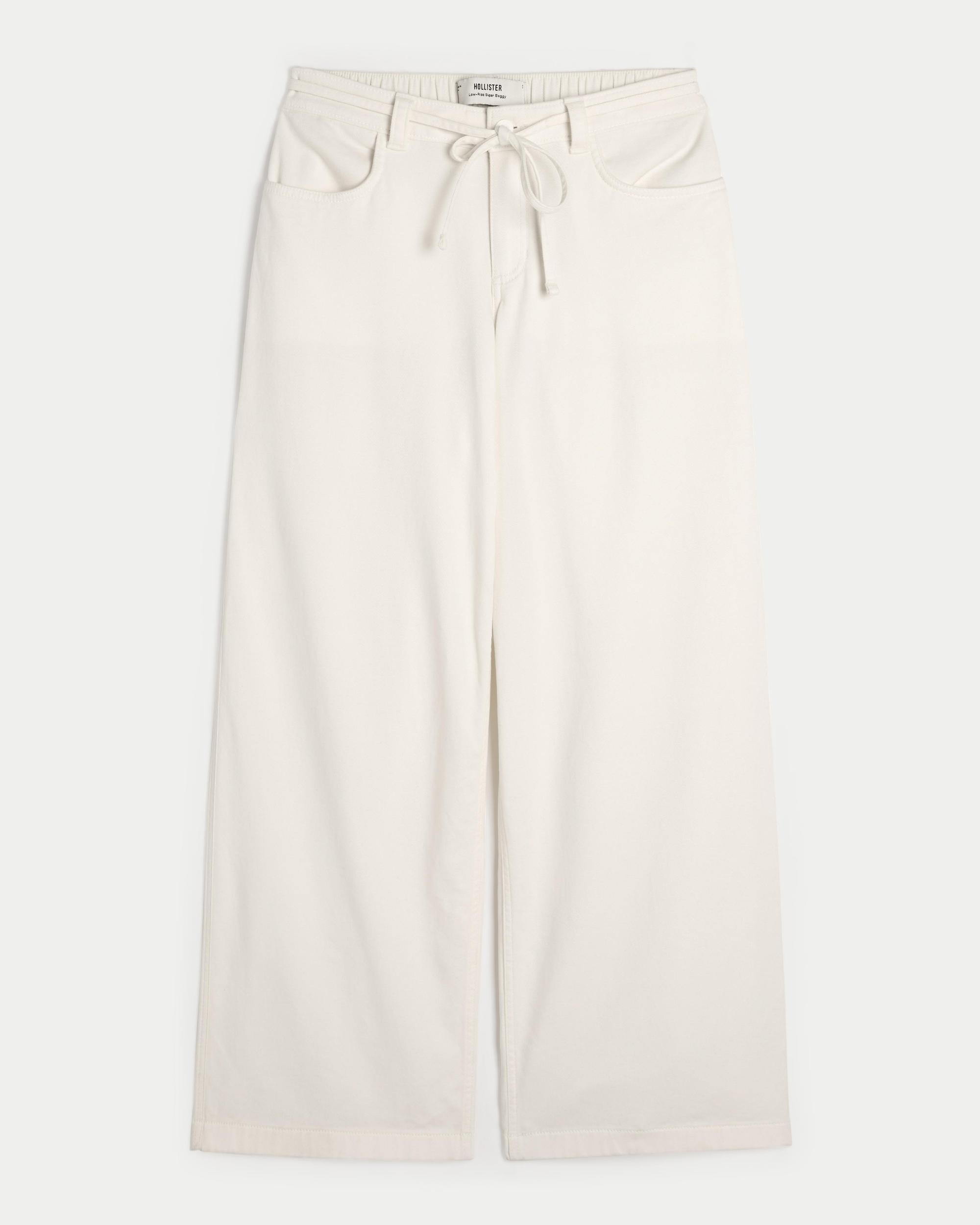 Low-Rise Super Baggy Pants Product Image