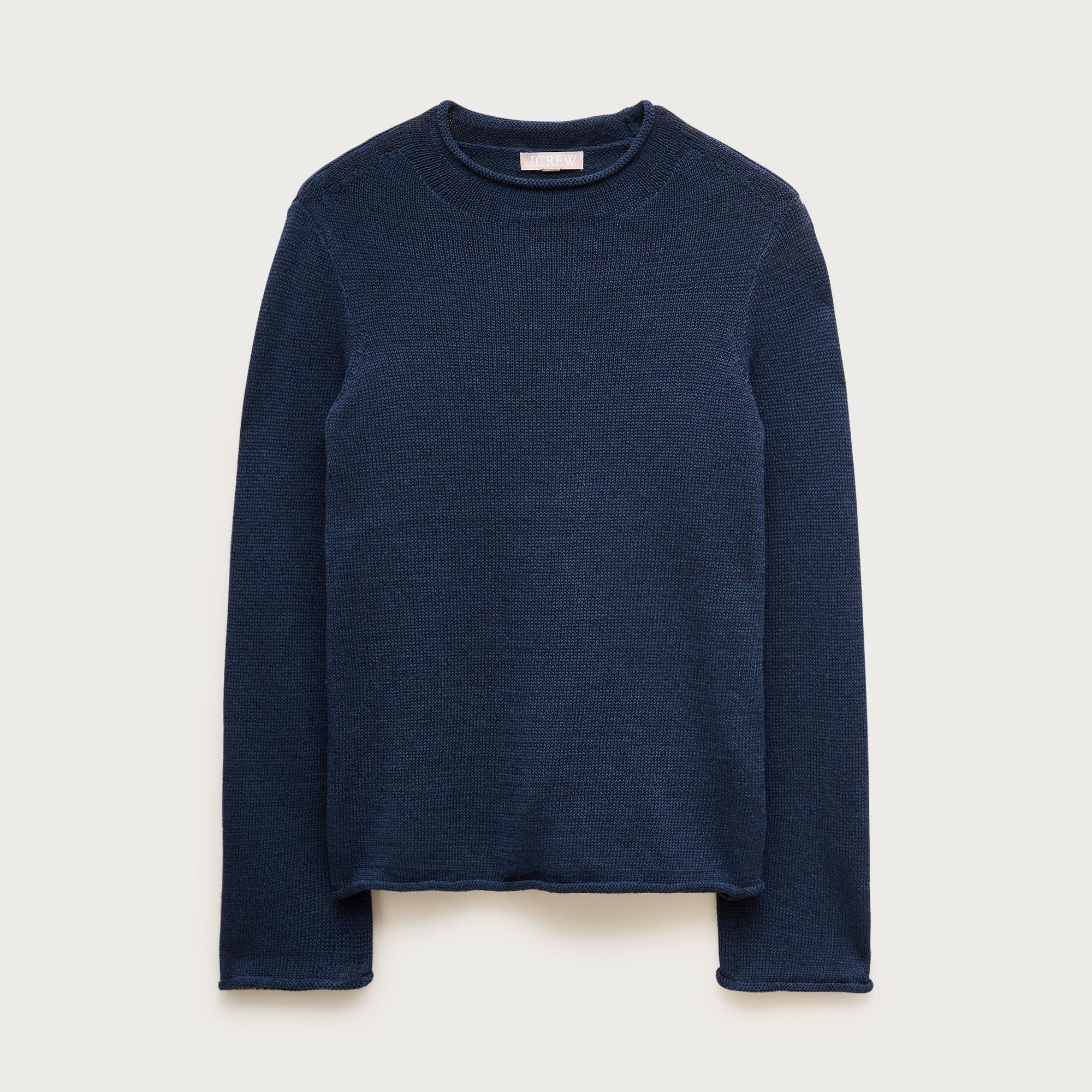 Summer Rollneck™ sweater in linen blend Product Image