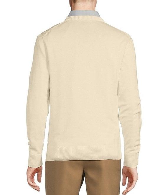 Daniel Cremieux Signature Label Supima Diamond Pattern Sweater Product Image