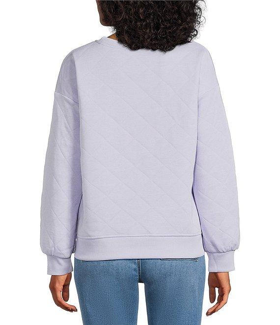 Westbound Quilted Long Sleeve Top Product Image