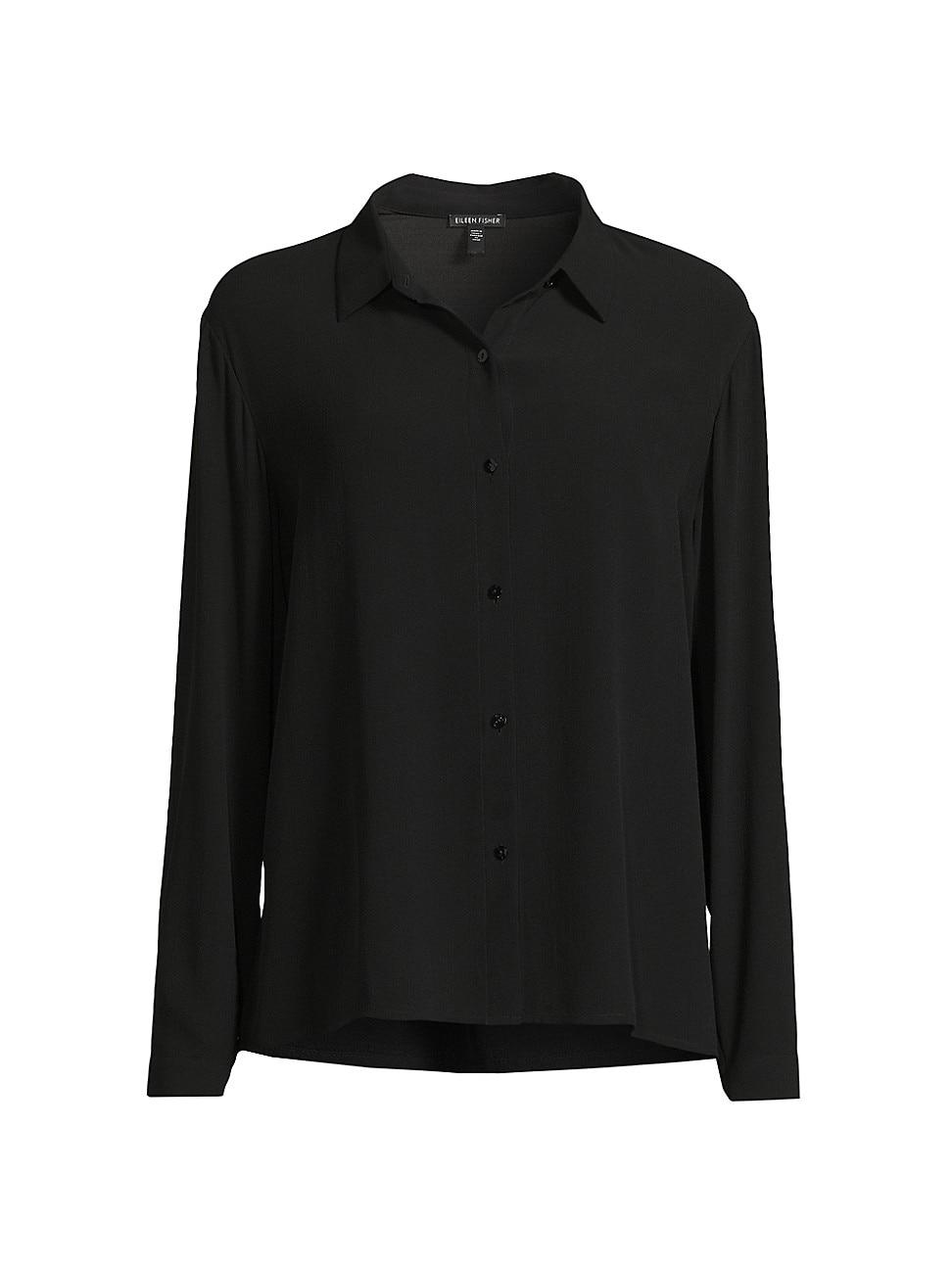 Womens Classic Silk Easy Shirt Product Image