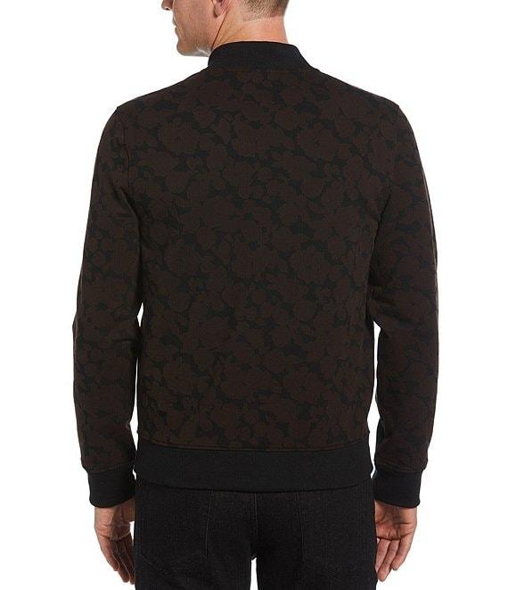 Perry Ellis Floral Jacquard Bomber Jacket Product Image