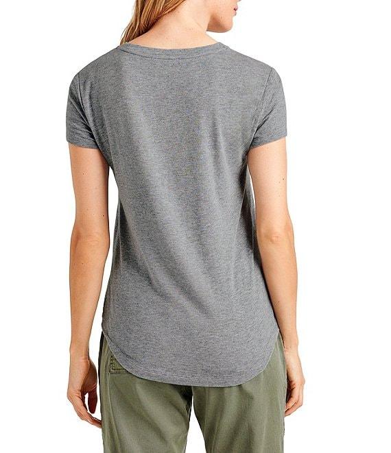 Splendid Abbie Crew Neck Short Sleeve T-Shirt Product Image
