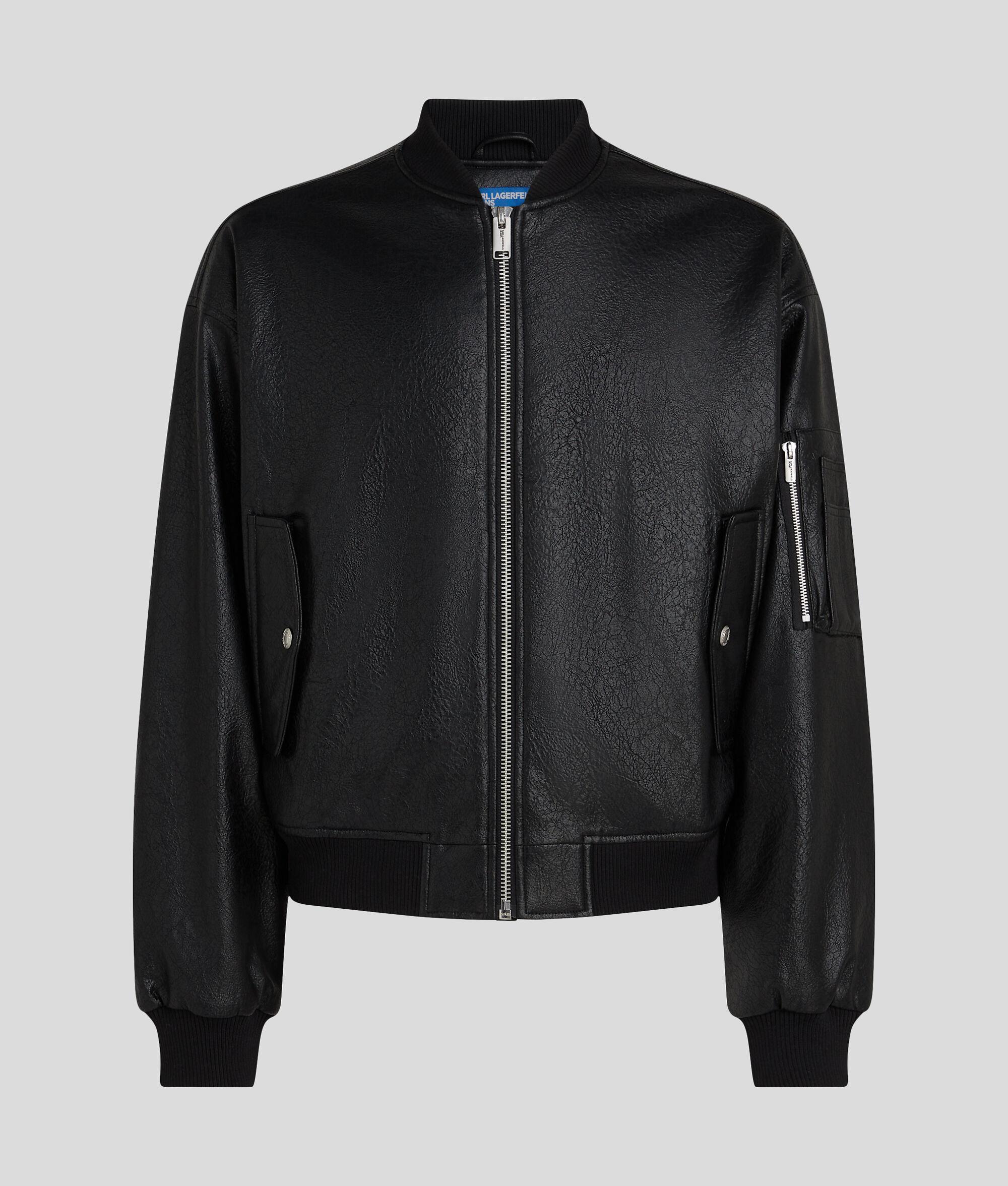 COATED BOMBER JACKET Product Image