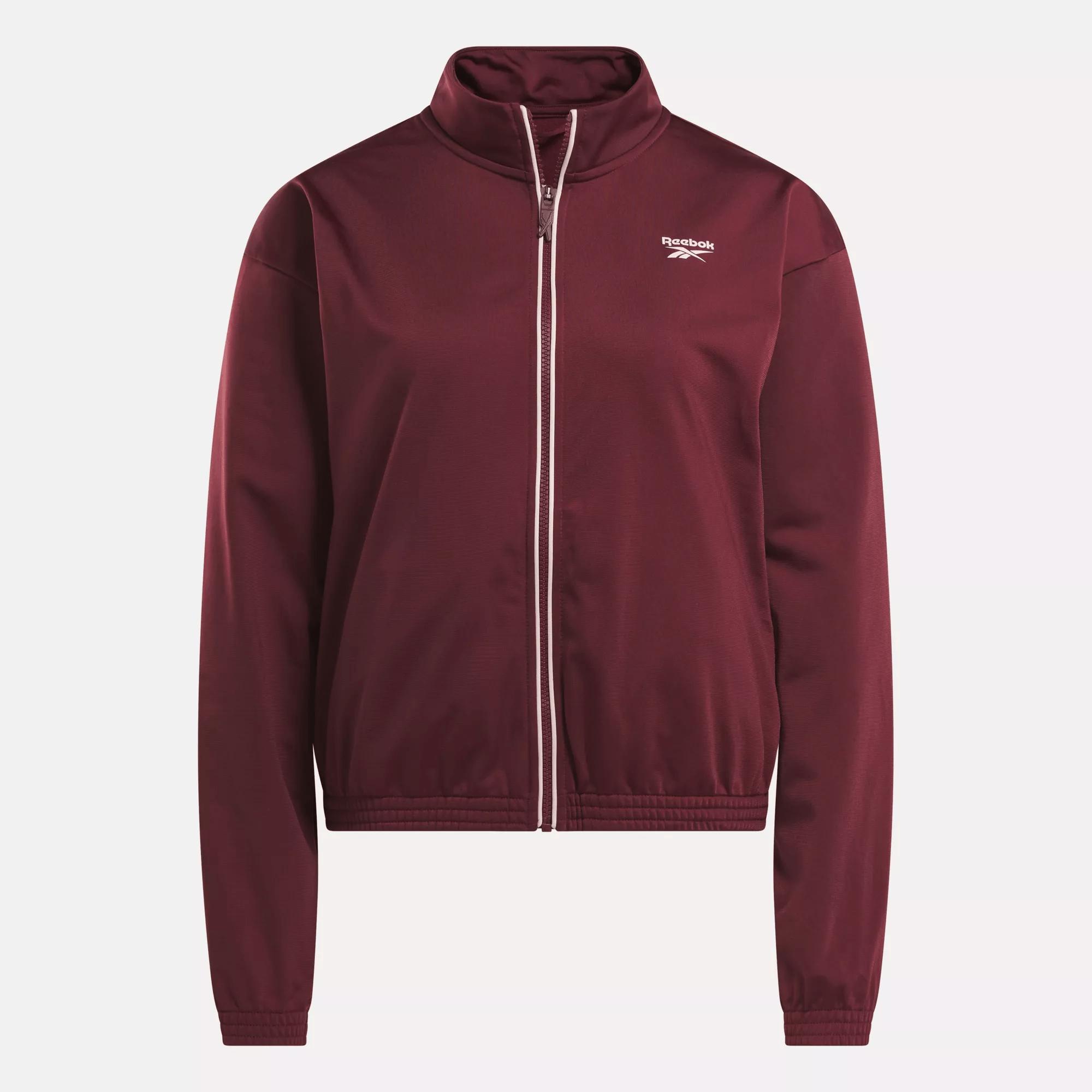 Women's Reebok Identity Back Vector Tricot Track Jacket Female Product Image