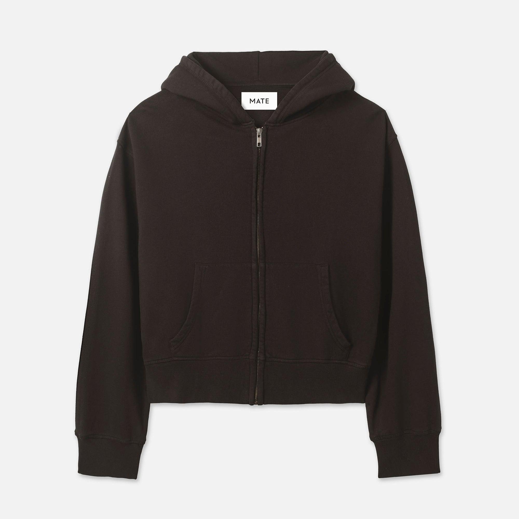 Organic Fleece Zip Hoodie Female Product Image