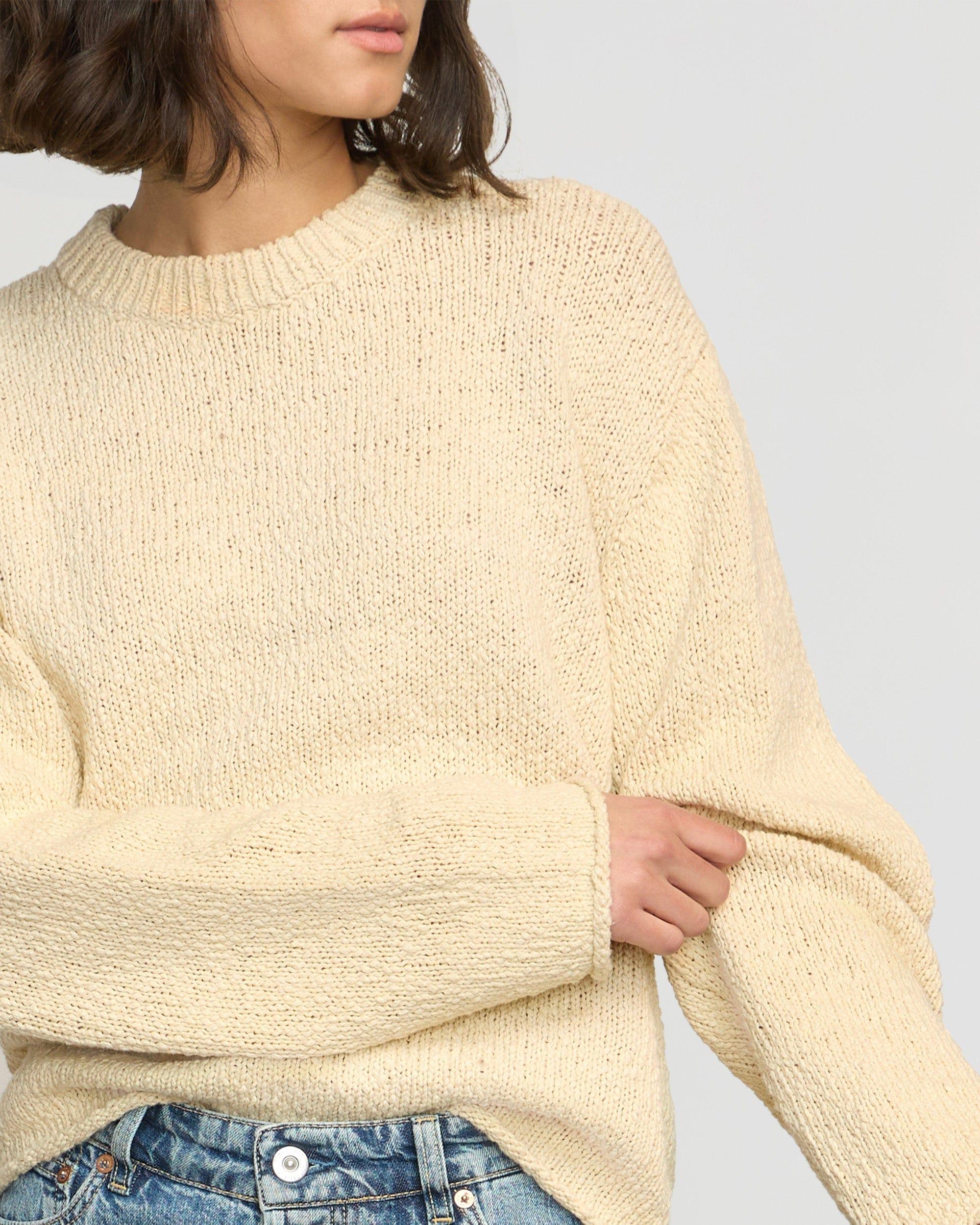 Sonya Textured Organic Cotton Sweater Product Image