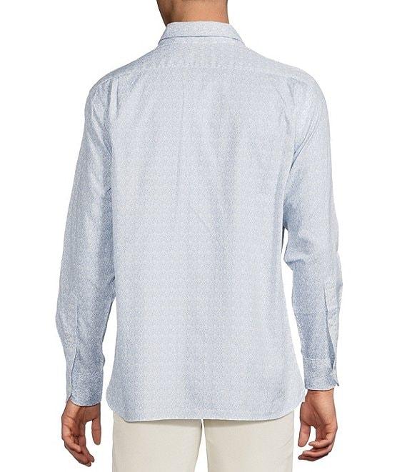 Cremieux Blue Label Twill Floral Print Long Sleeve Woven Shirt Product Image