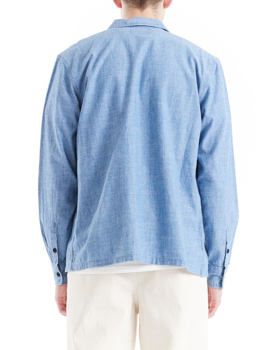 Forecourt Denim Shirt - Indigo Chambray Product Image