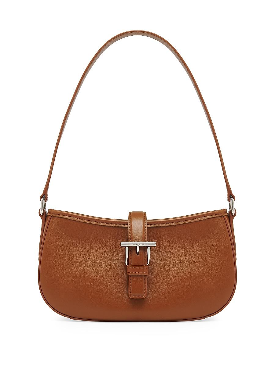 Womens Mini T-Bar Leather Shoulder Bag Product Image