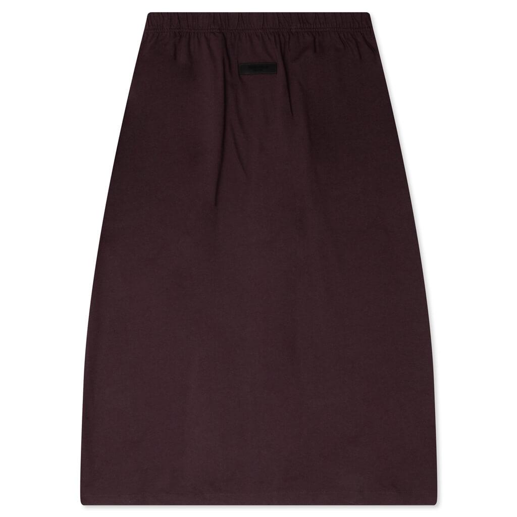 Women's Long Skirt - Plum Female Product Image