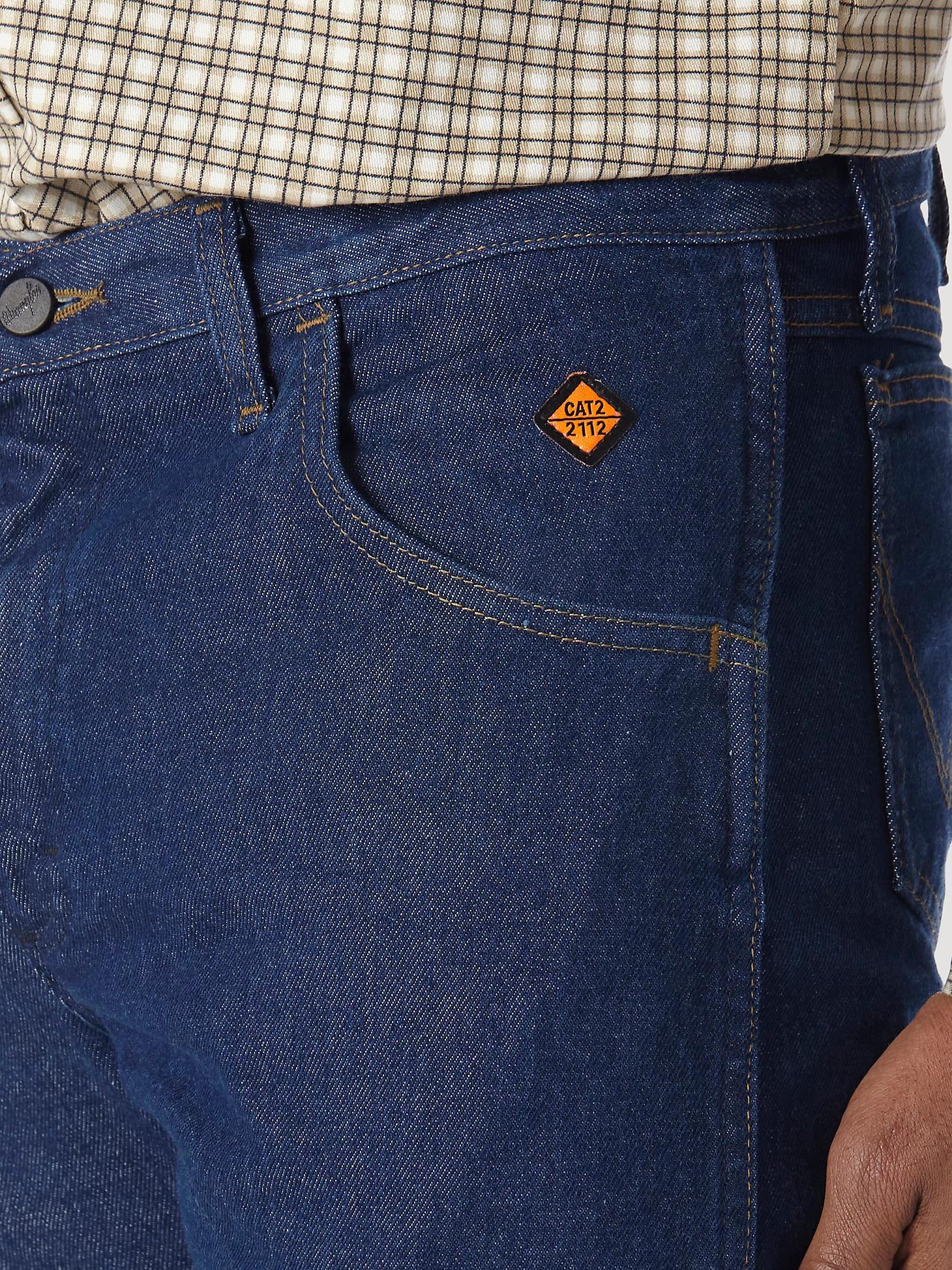 Wrangler® FR Flame-Resistant Regular Fit Lightweight Denim Jean | Men's JEANS | Wrangler® Product Image