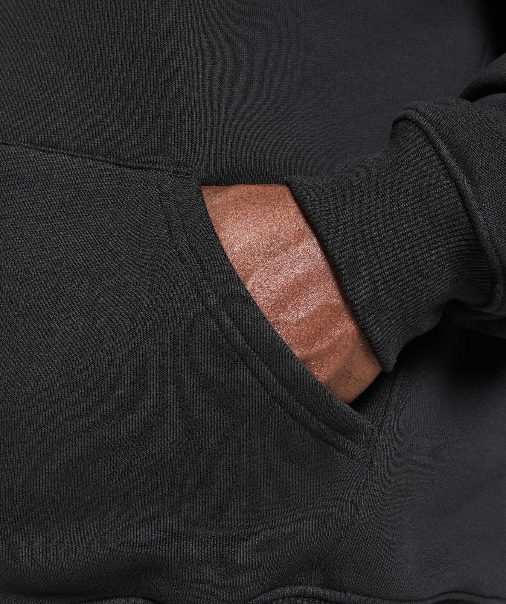 Gymshark Doberman Graphic Hoodie - Black Male Product Image