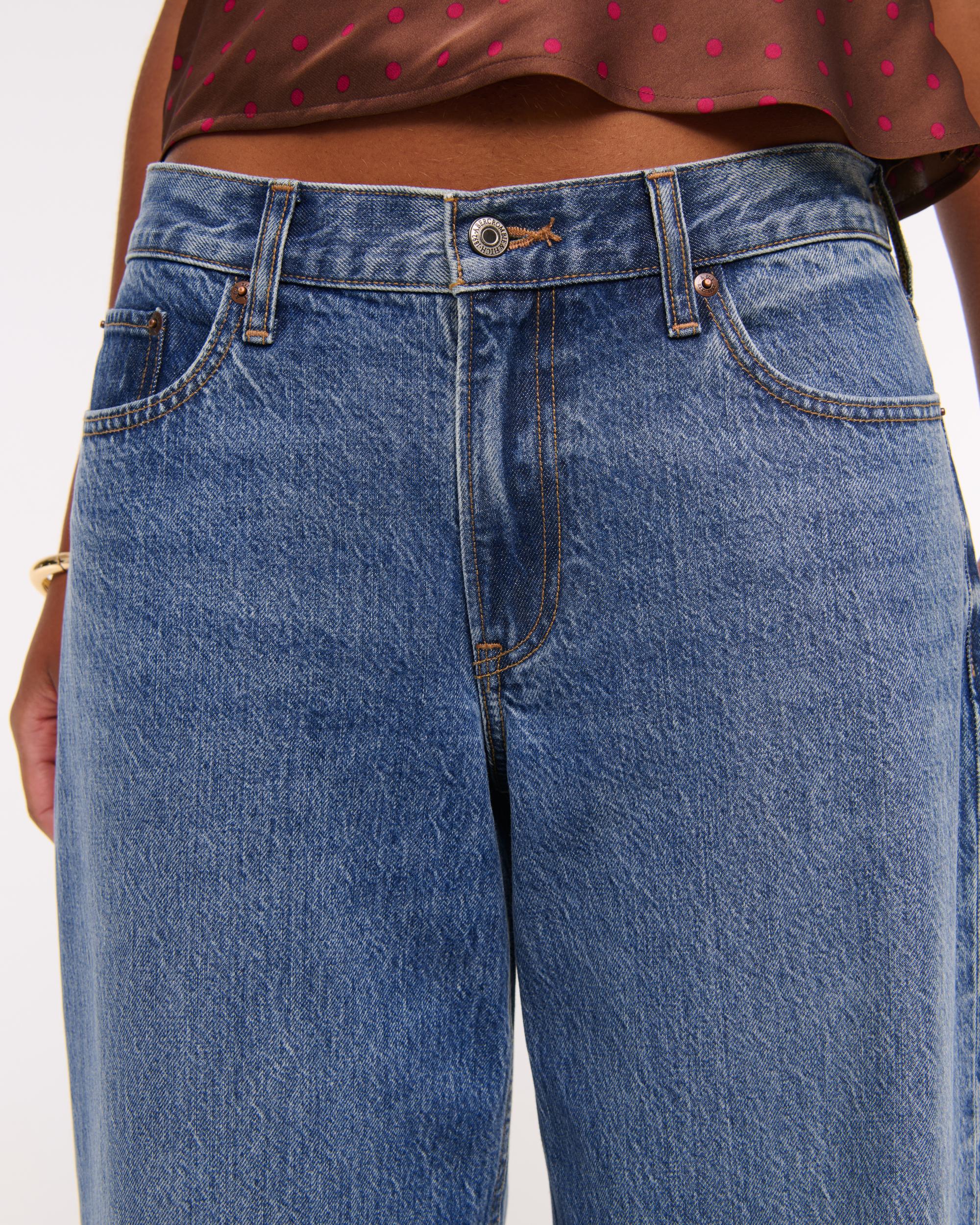 Curve Love Low Rise Ultra Loose Jean Product Image