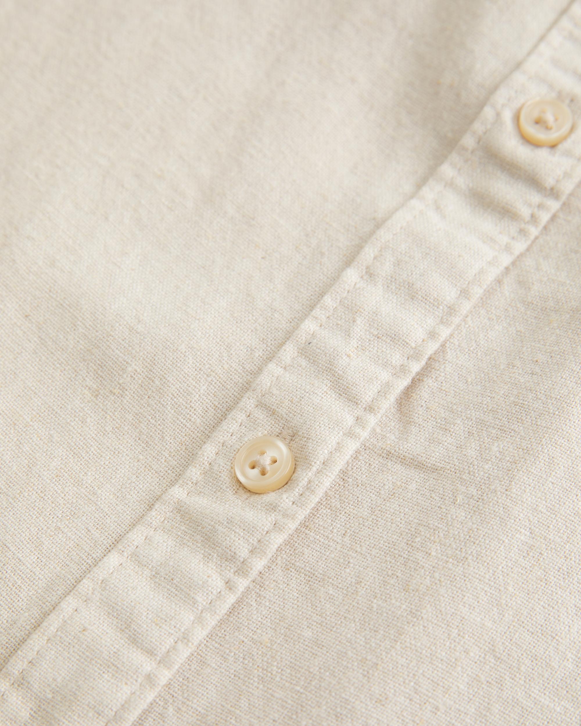 Oversized Linen-Blend Shirt Product Image