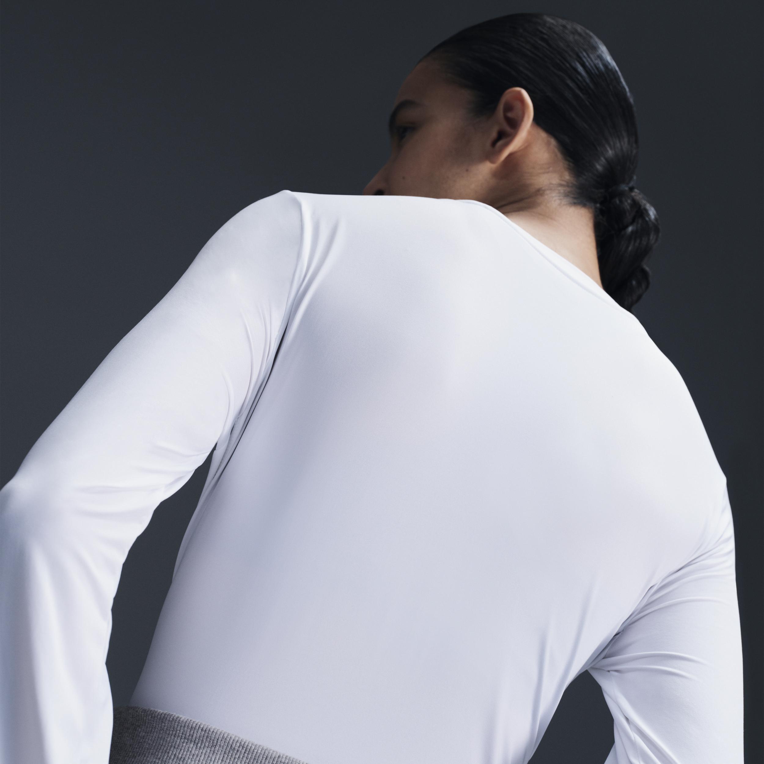 Nike Womens One Classic Dri-FIT Long-Sleeve Top | FN2801-100 Product Image