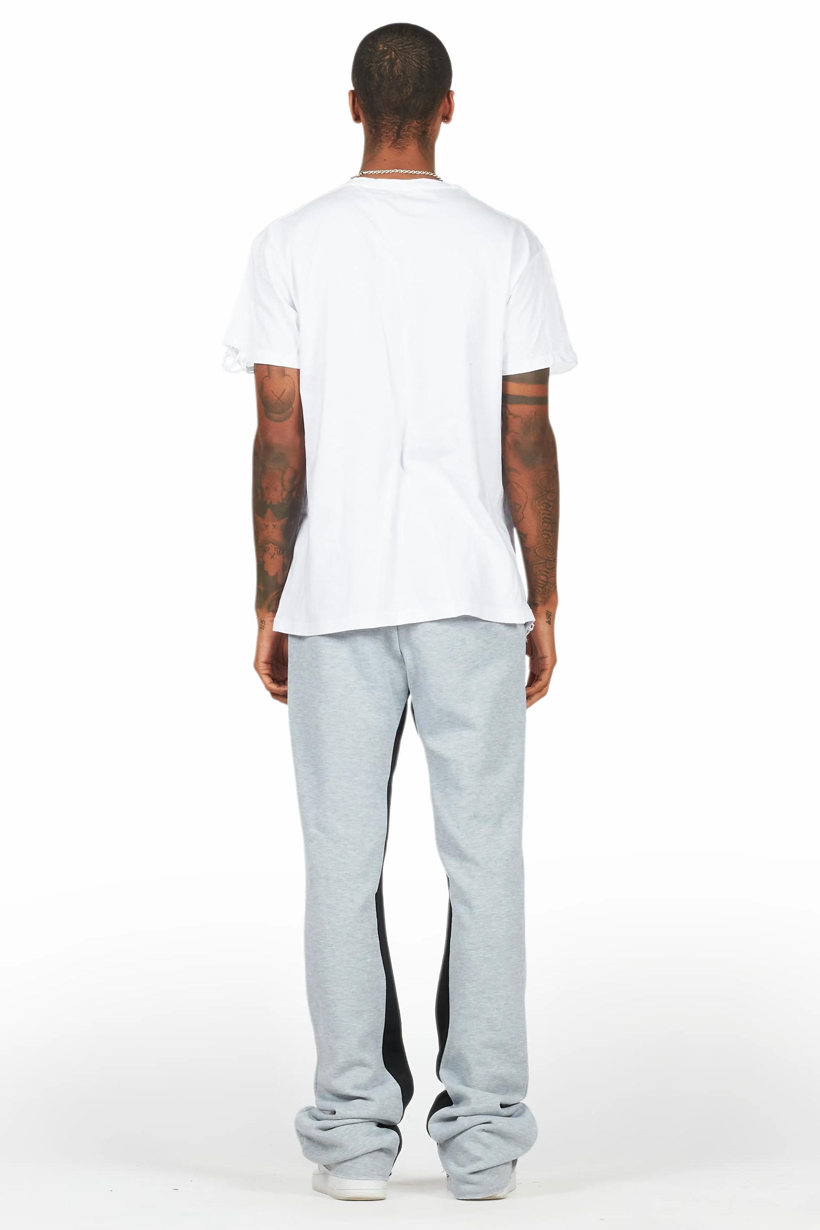 Briggs Heather Grey Baggy Pant Male Product Image