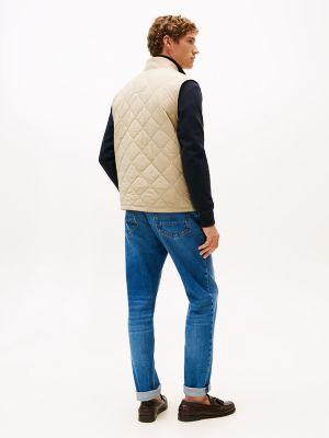 Water-Repellent Insulated Quilted Vest Product Image