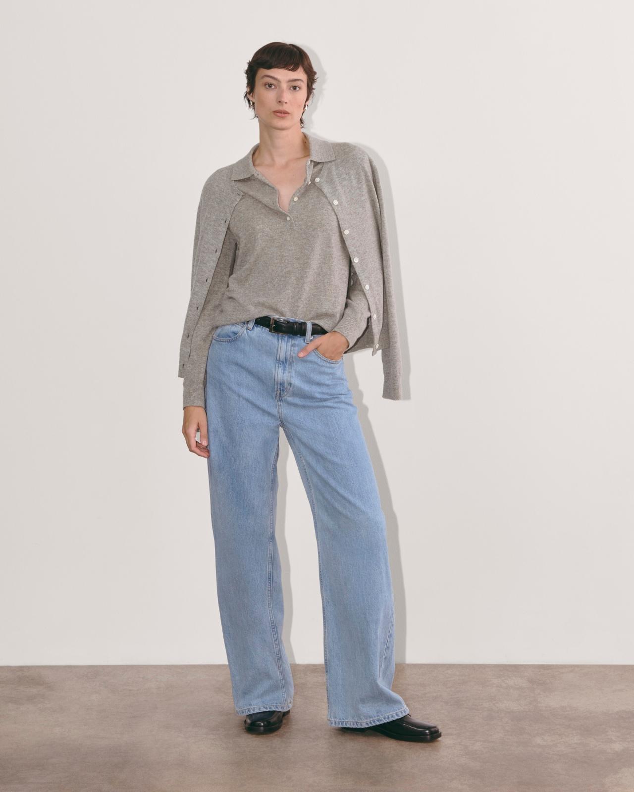 Womens Classic Polo in Cashmere Sweater by Everlane Product Image