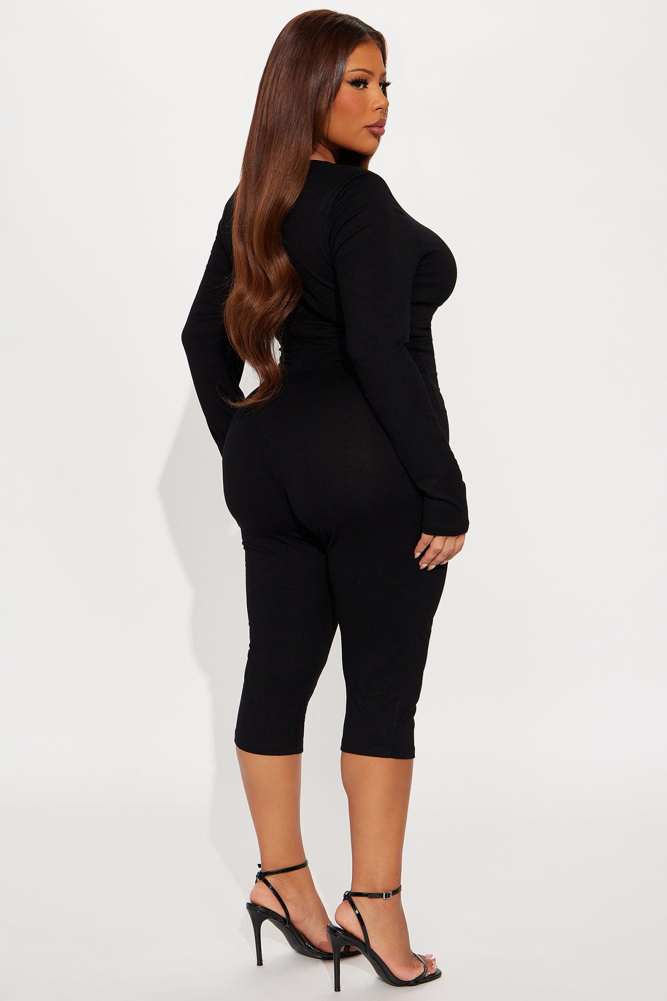 Sensual Club Jumpsuit - Black Female Product Image