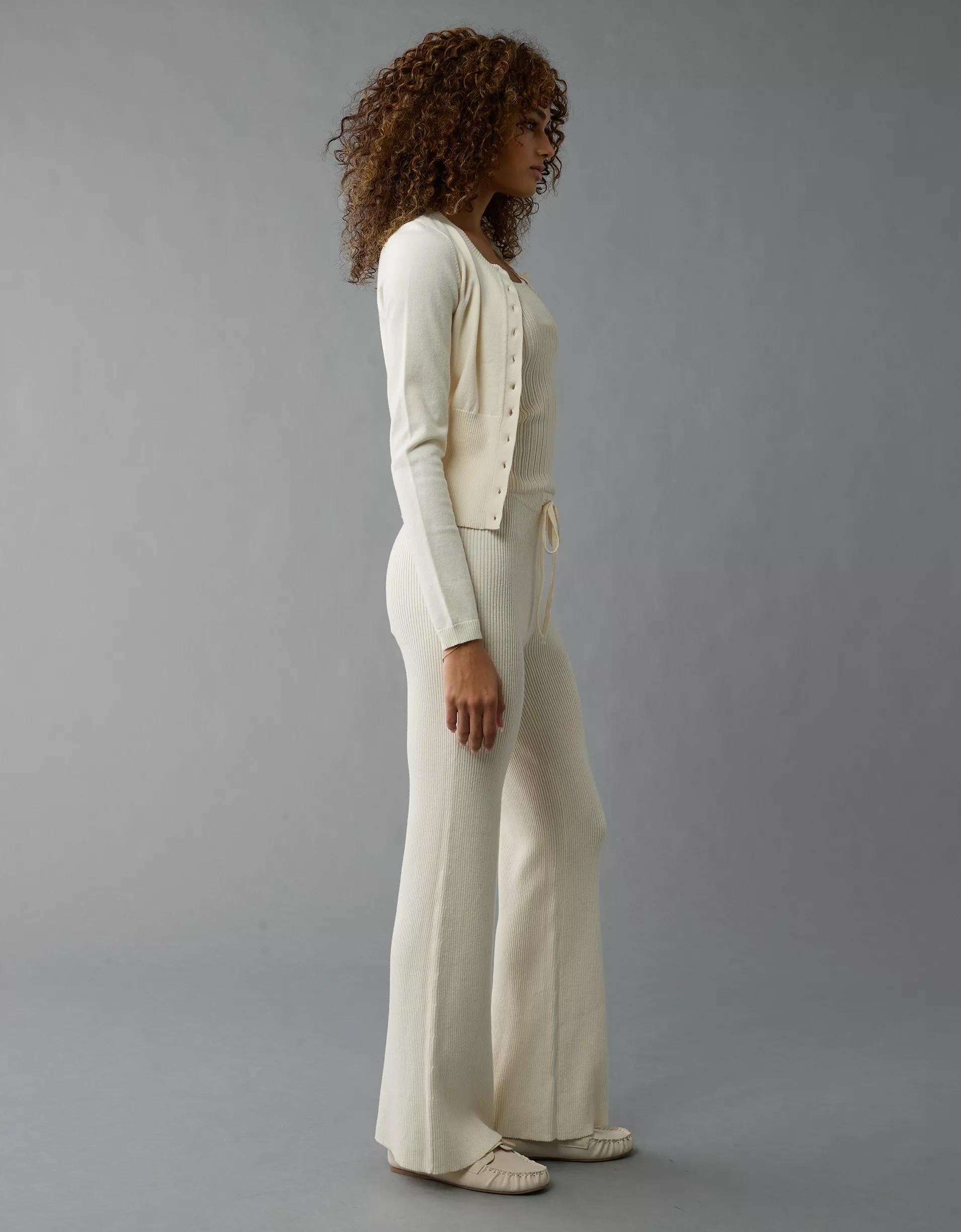 AE Mid-Rise Bootcut Sweater Lounge Pant Product Image