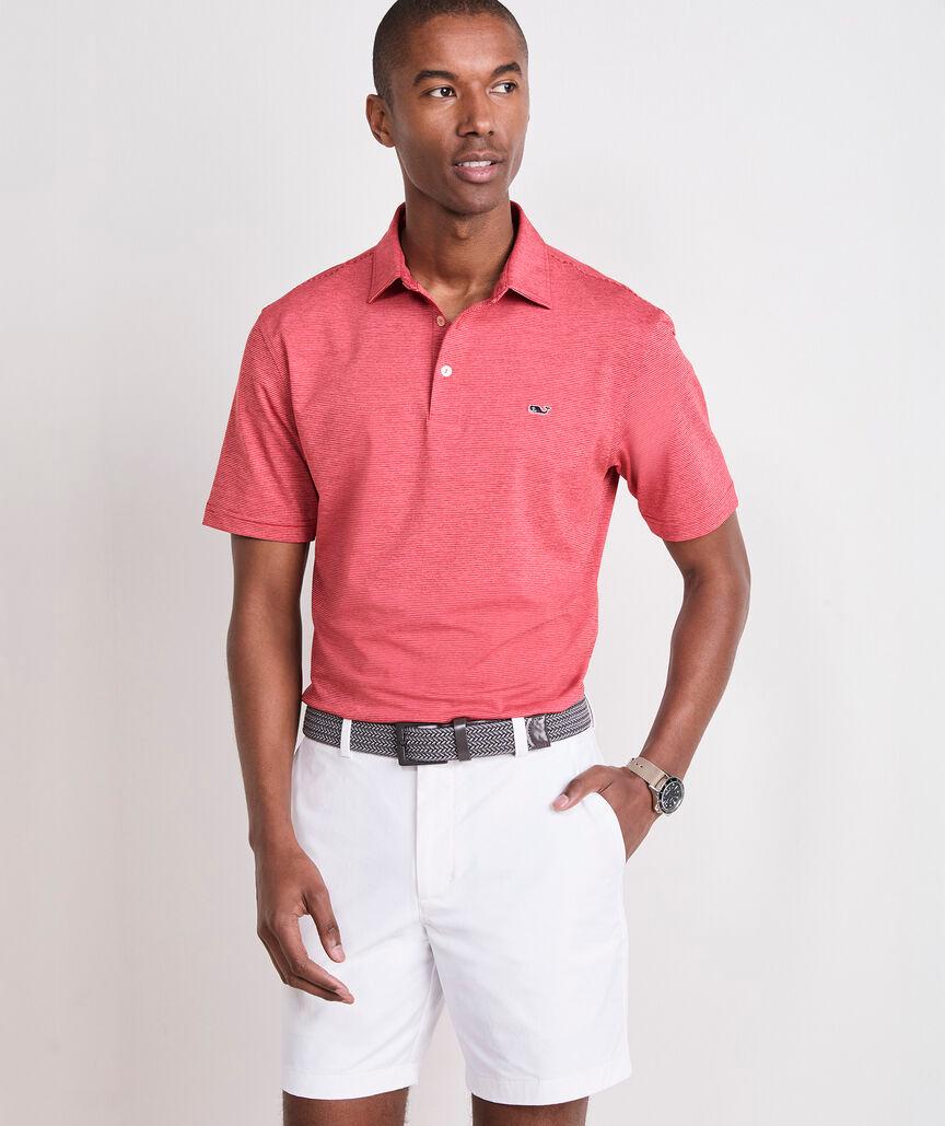 St. Jean Stripe Sankaty Performance Polo Product Image