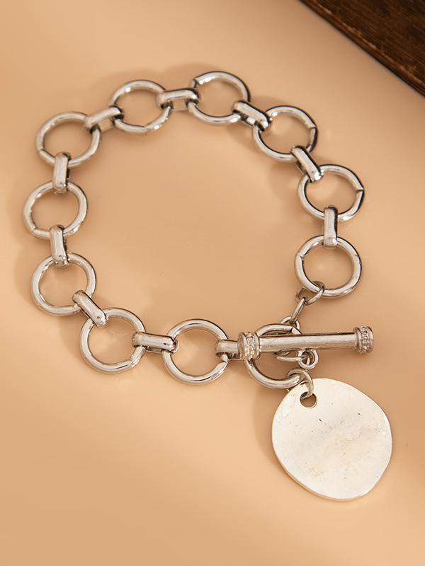 Normcore Chains Geometric Bracelet Accessories Product Image
