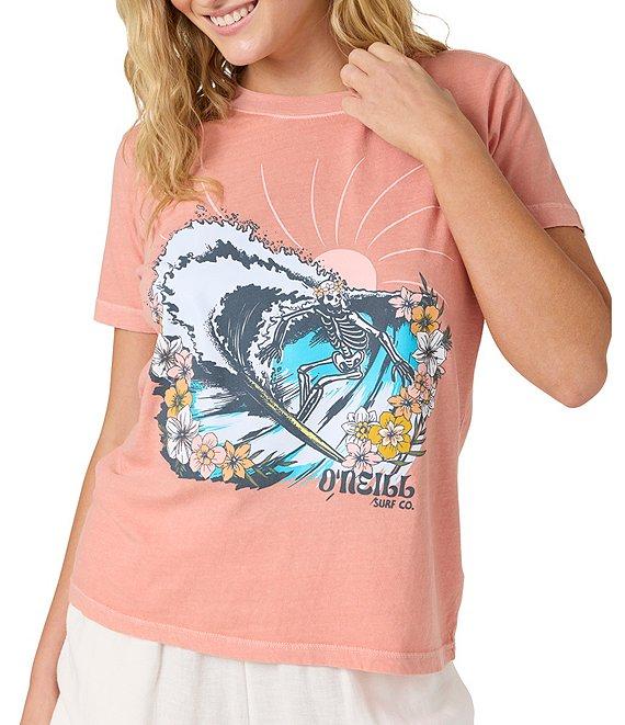 O'Neill Saltwater Short Sleeve Jersey Boyfriend Graphic T-Shirt Product Image