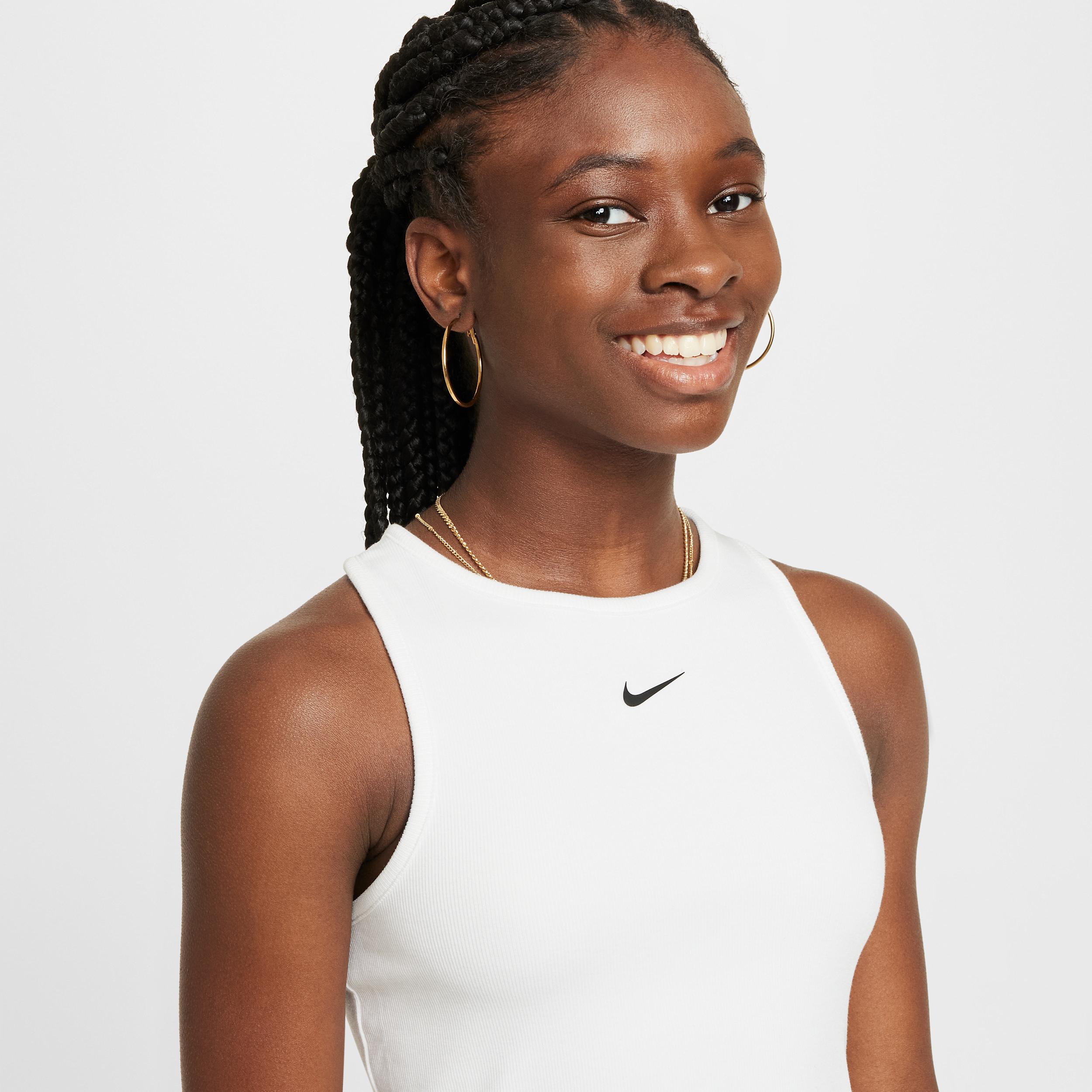 Women's Nike Sportswear Girls' Ribbed Tank Top Product Image