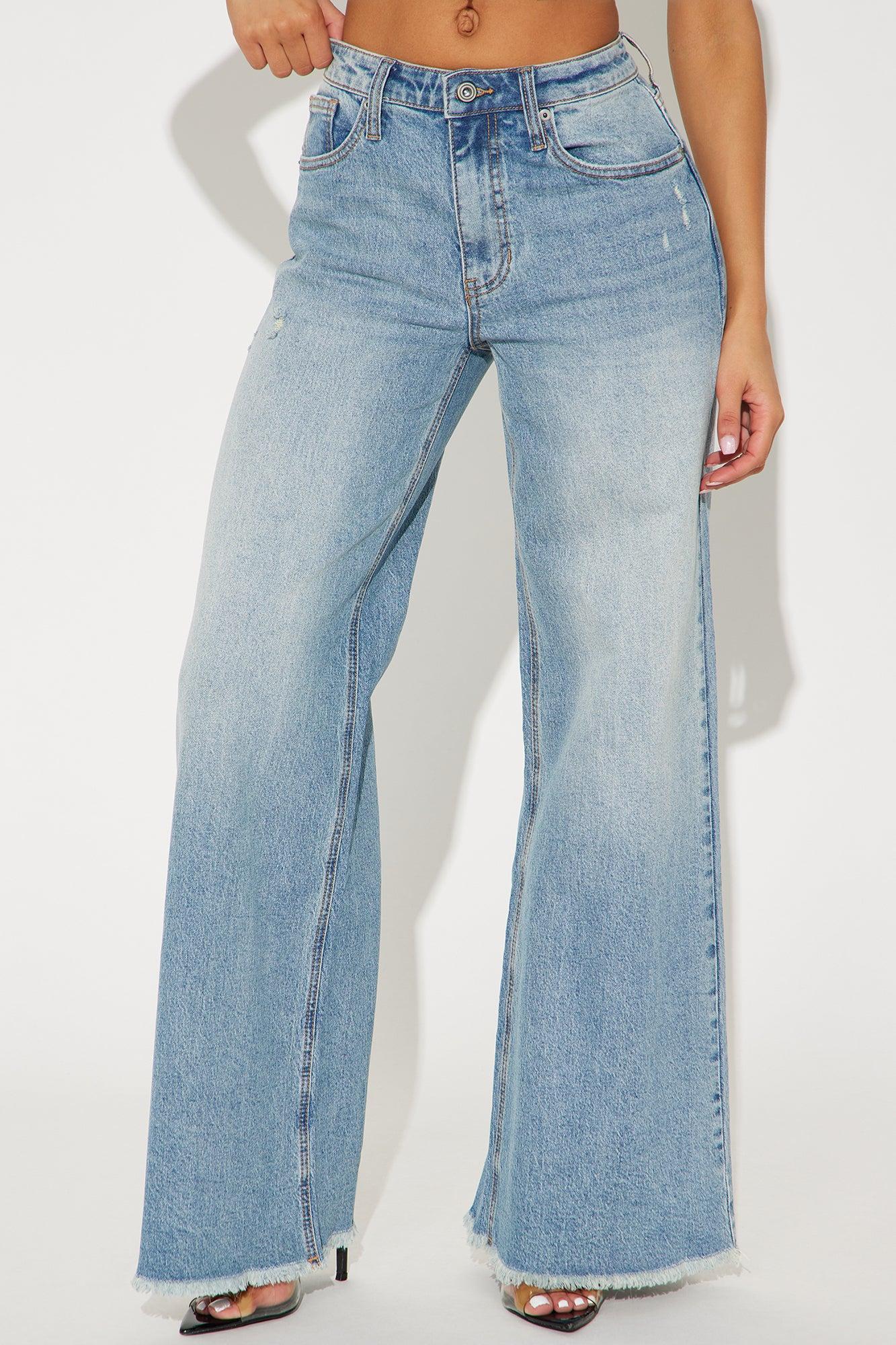 For What It's Worth Wide Leg Jean - Vintage Wash Product Image