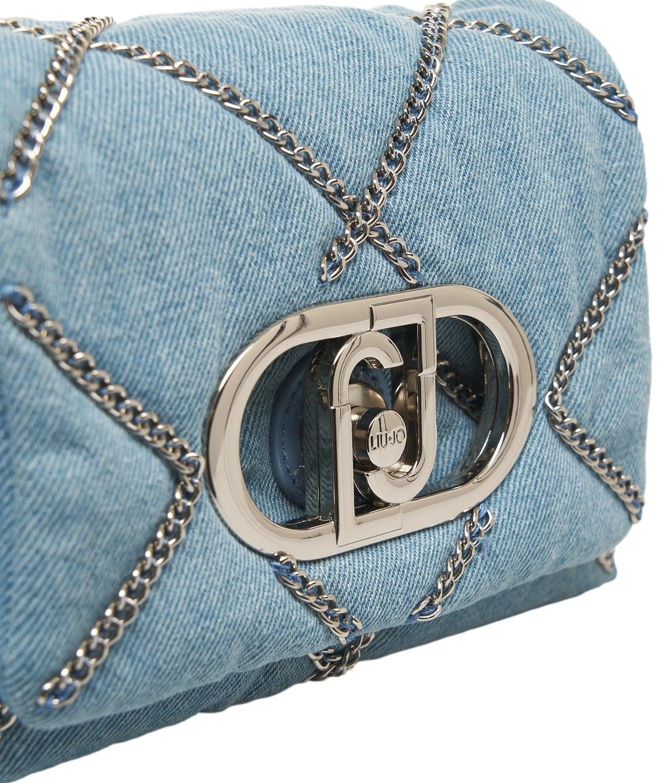Denim shoulder bag 'LaPuffy' Product Image
