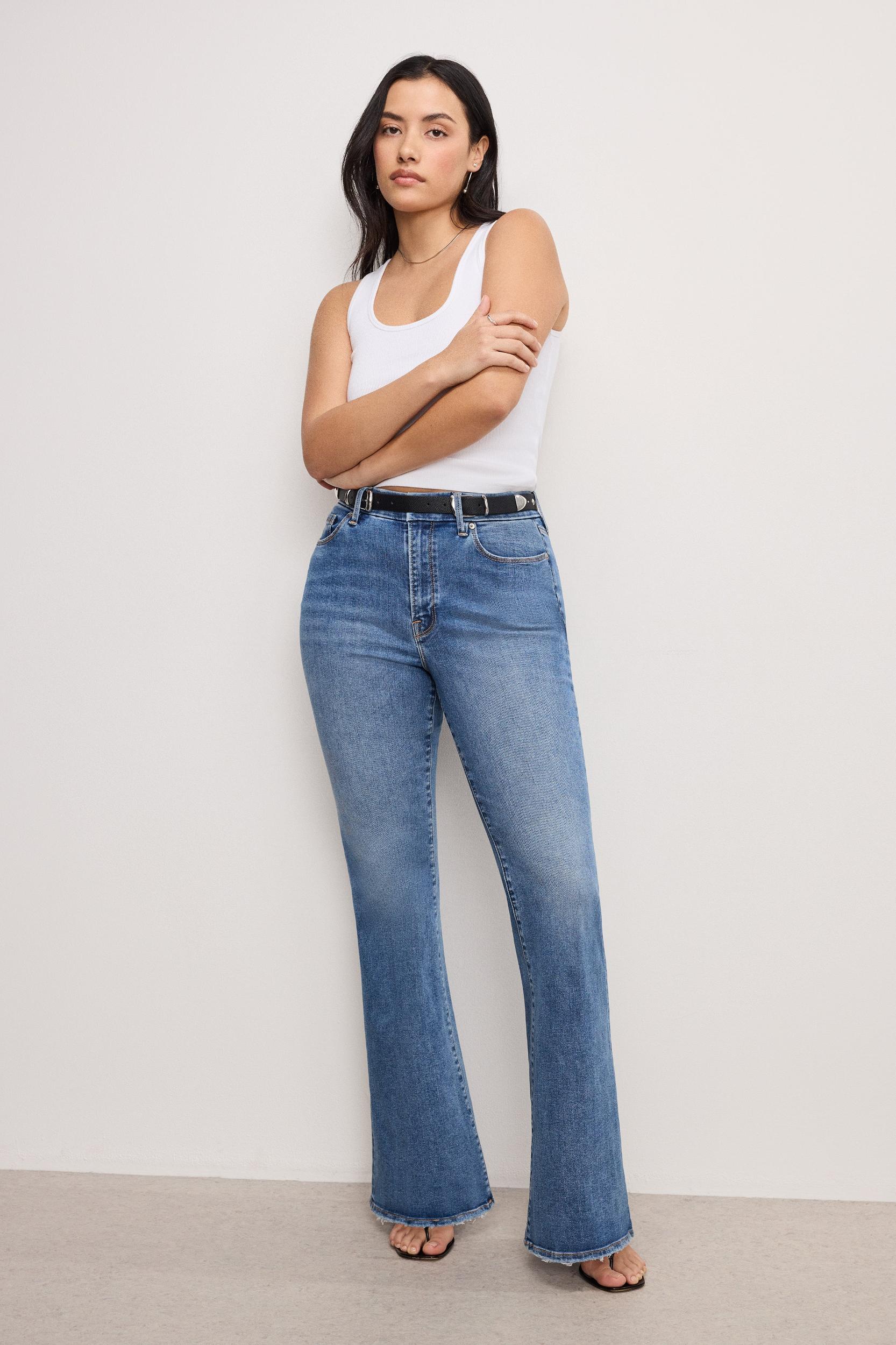ALWAYS FITS GOOD LEGS FLARE JEANS | INDIGO316 Product Image