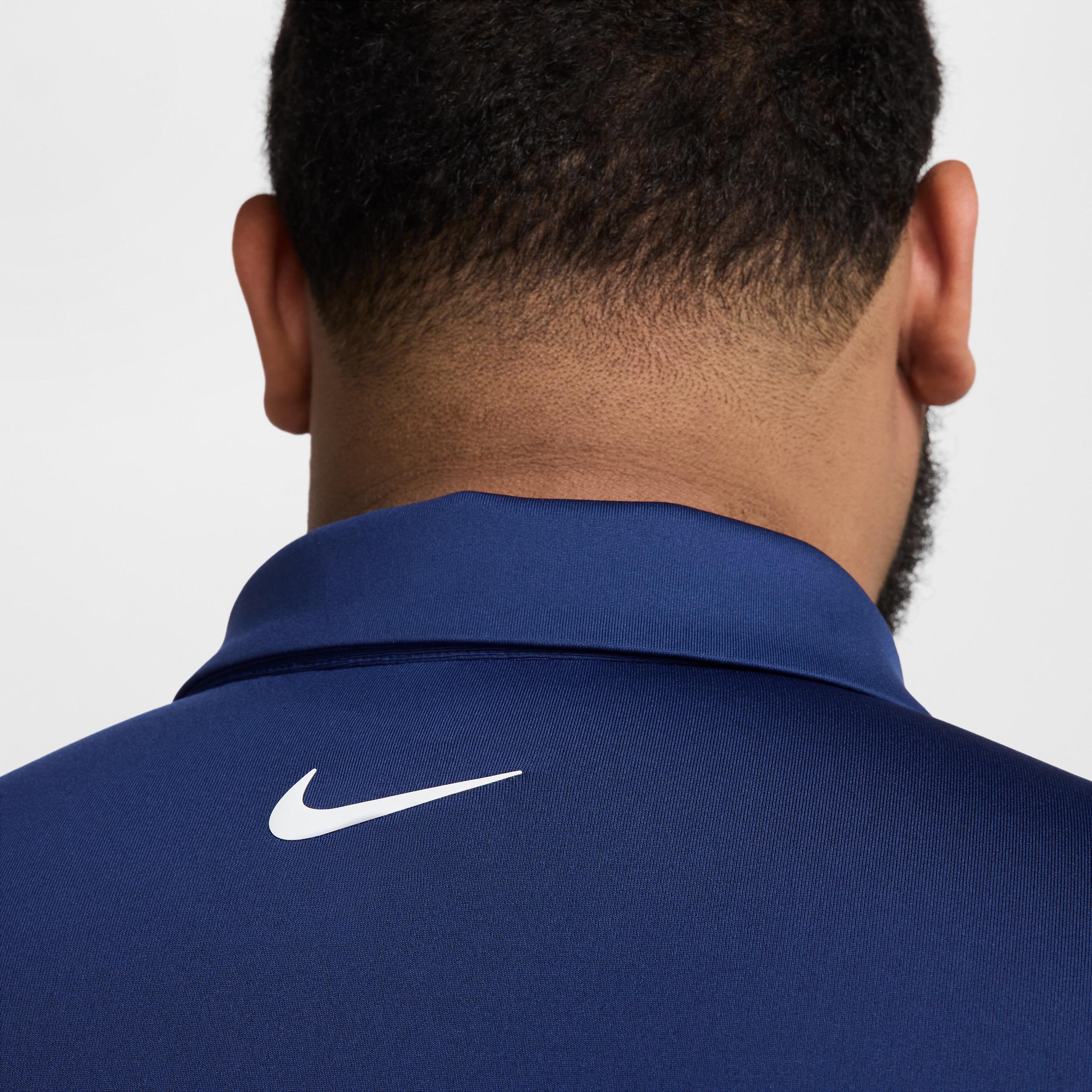 Nike Mens Tour Dri-FIT Solid Golf Polo | FZ7481-410 Product Image